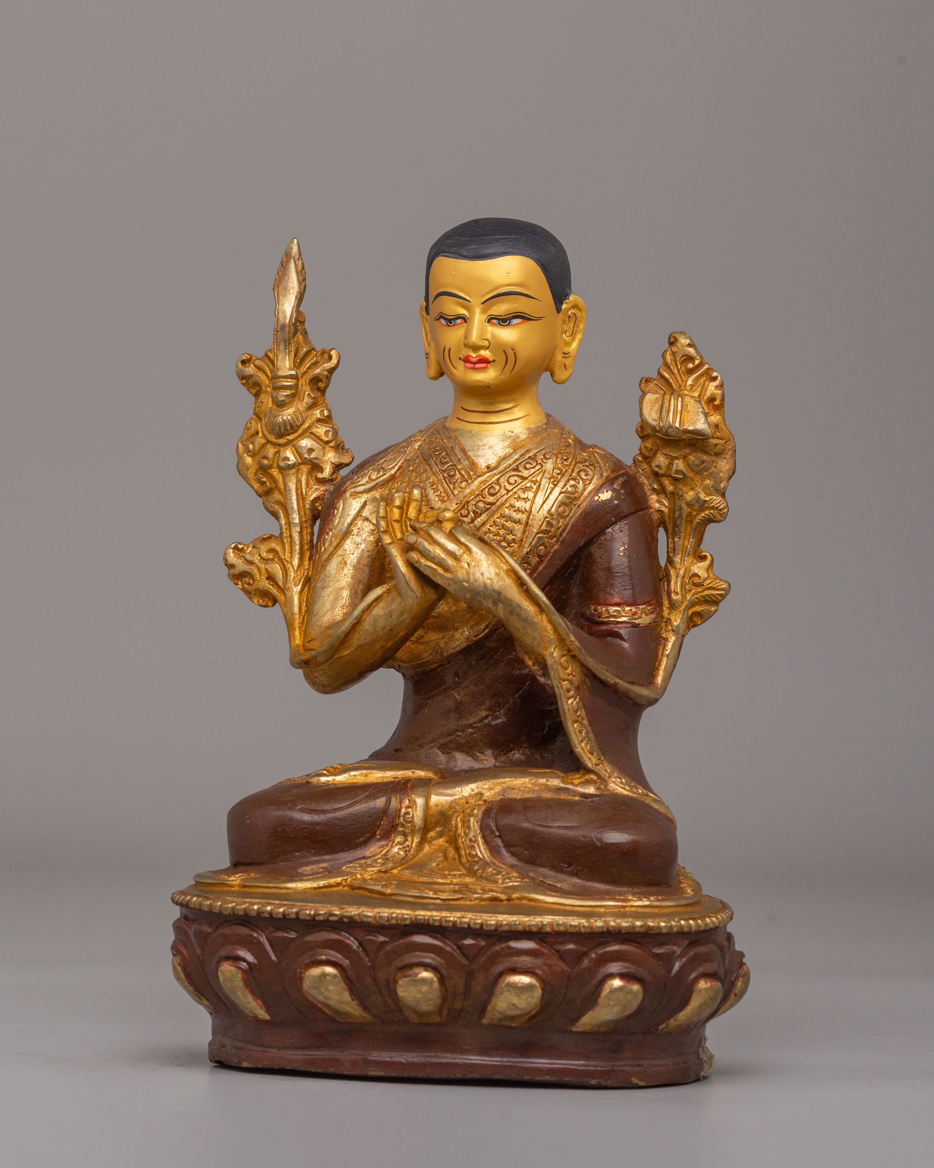 Buddhist Scholar Tsongkhapa Statue | The Great Tibetan Master