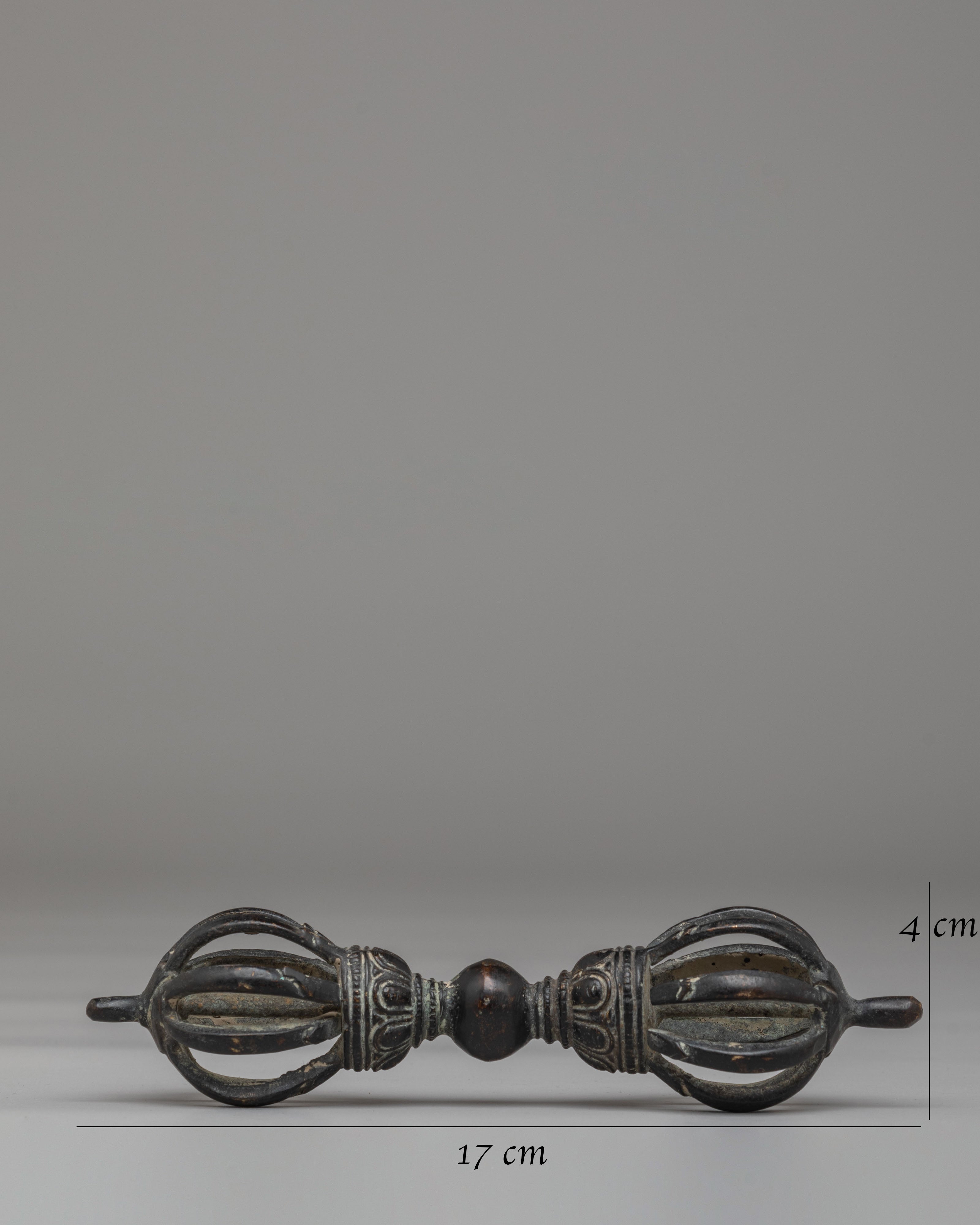 Handcrafted Himalayan Tibetan Vajra | Spiritual Tool for Meditation