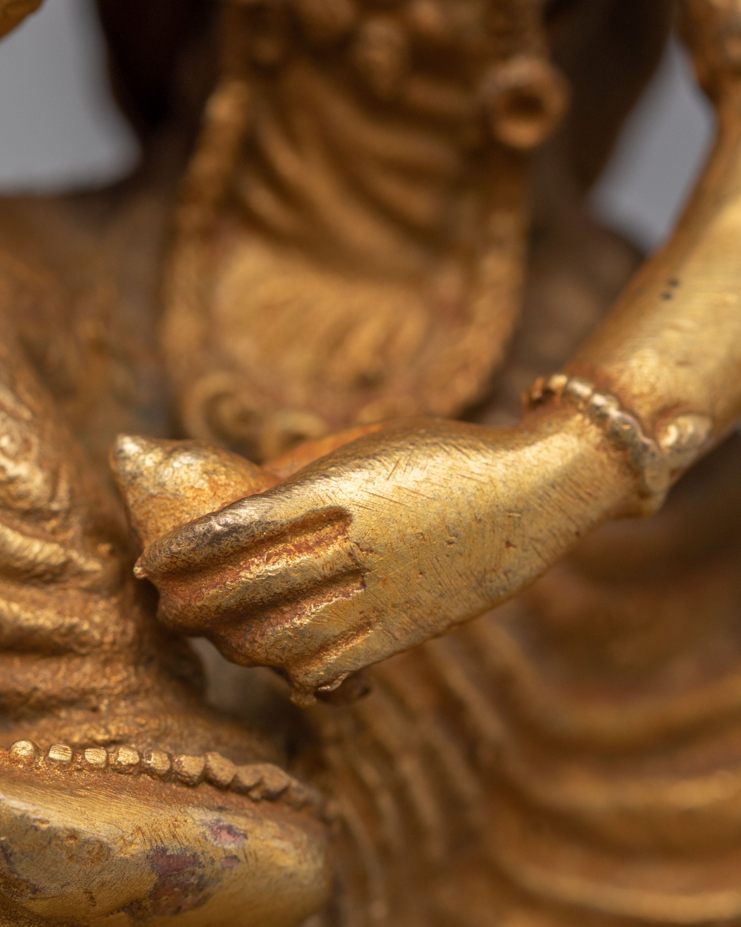 Durga Protector Goddess Statue | Durga on Lion Mount