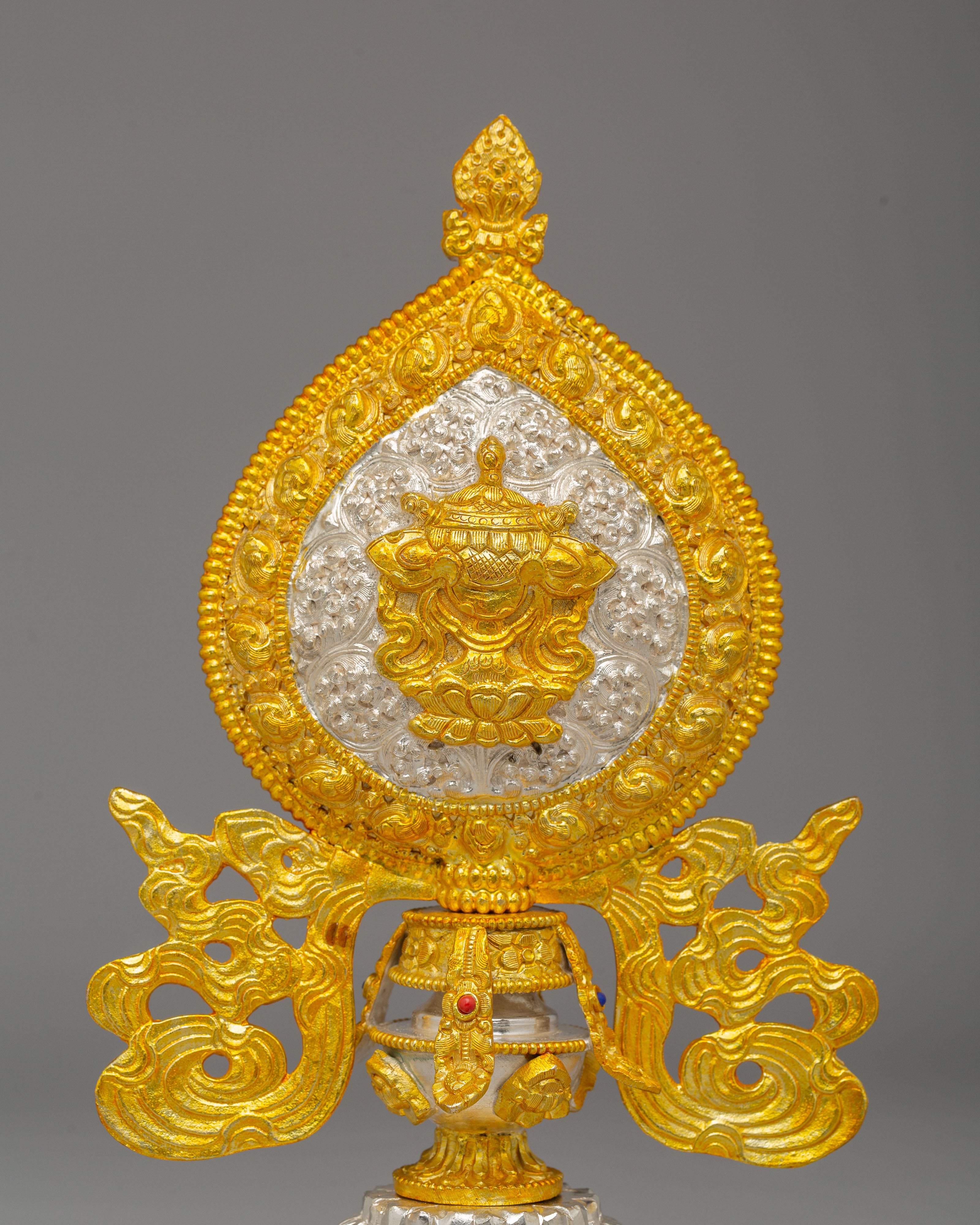 Tibetan Altar Eight Auspicious Symbols | Tibetan Buddhist Ritual Tools