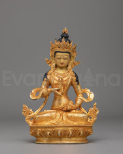 Handcrafted Vajrasattva Altar Statue