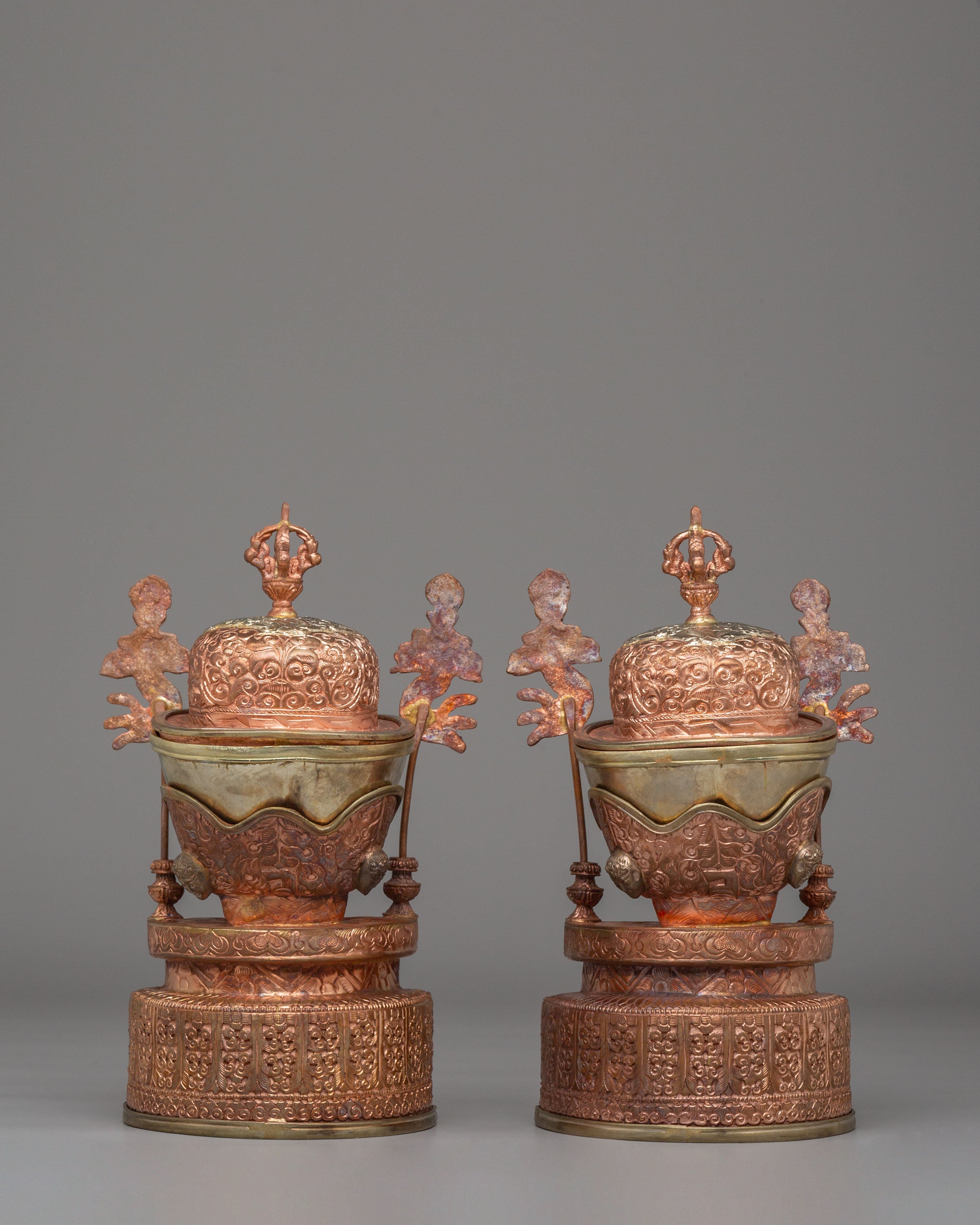 Handmade Kapala Set for Ritual | Tantric Offering Vessel