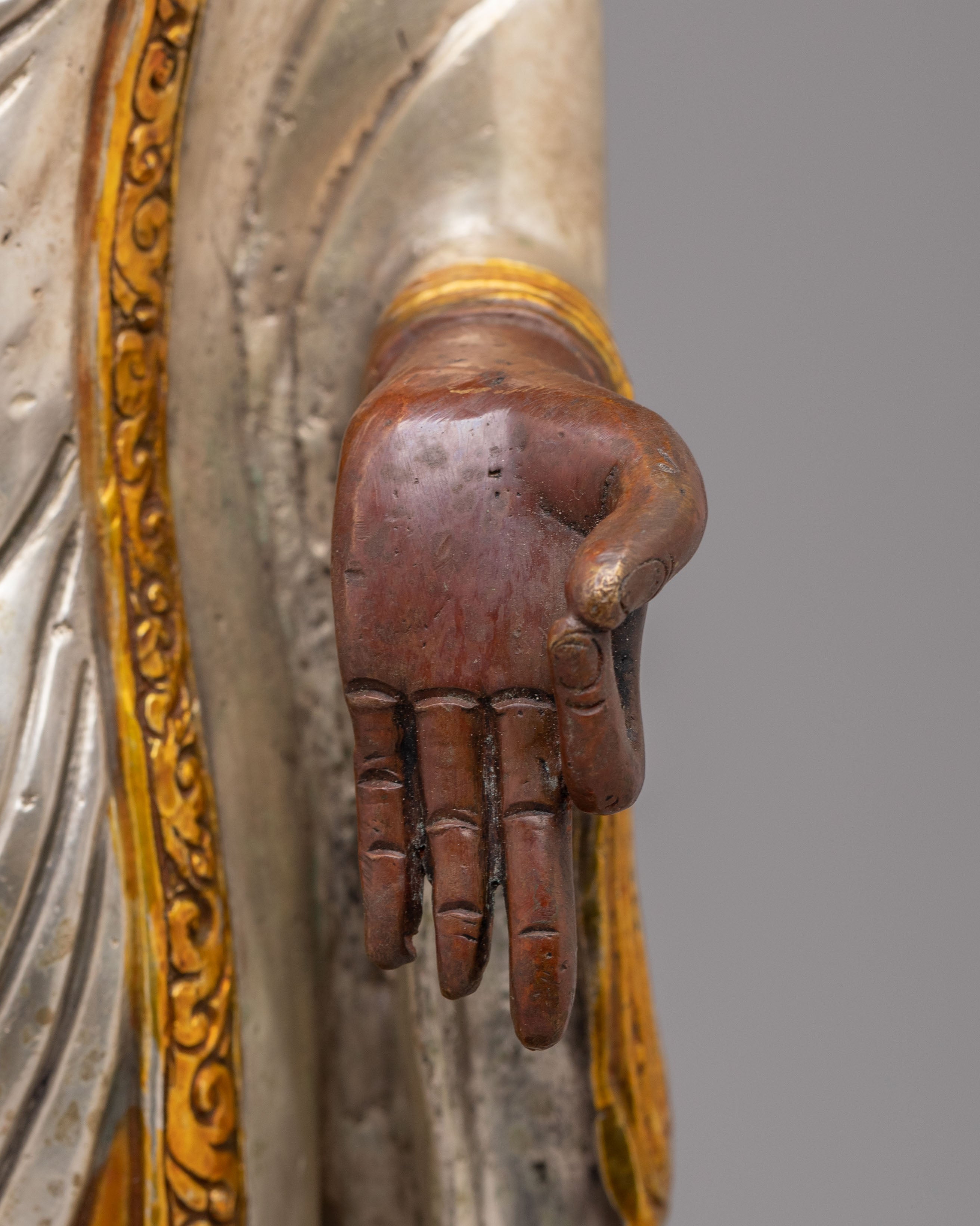 Lamp Bearer dipankara Buddha Statue  | Tibetan Gelug Master Tsongkhapa