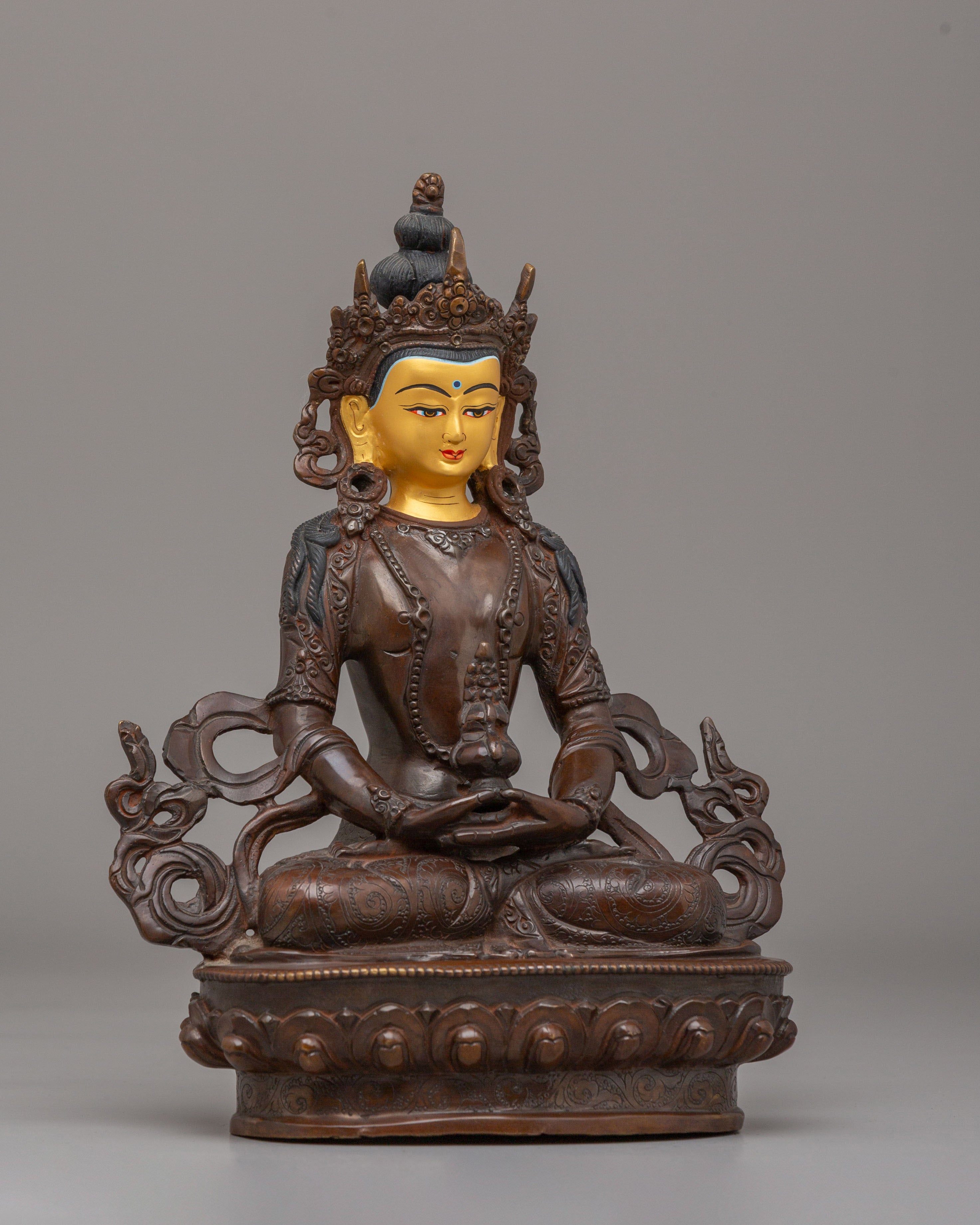Traditional Altar Amitayus Statue | Symbol of Infinite Life and Compassion