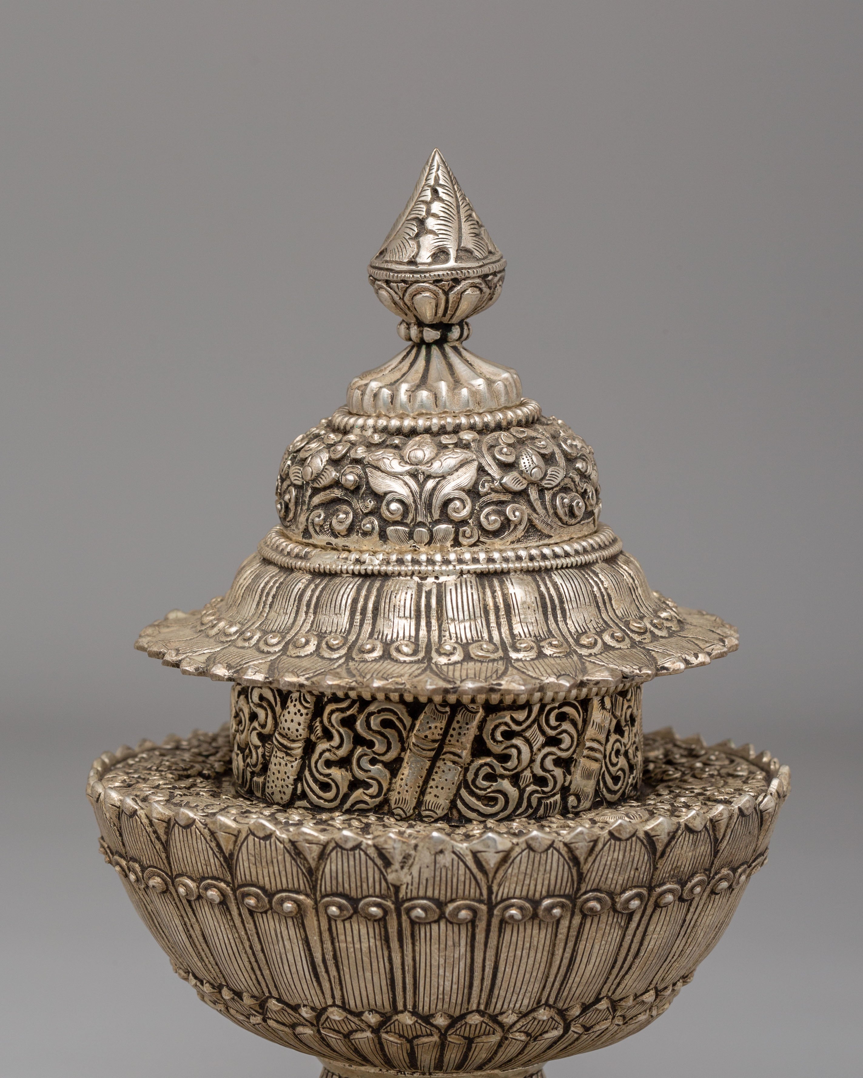 Buddhist Offerings Rice Pot | Sacred Ritual Offering Pot