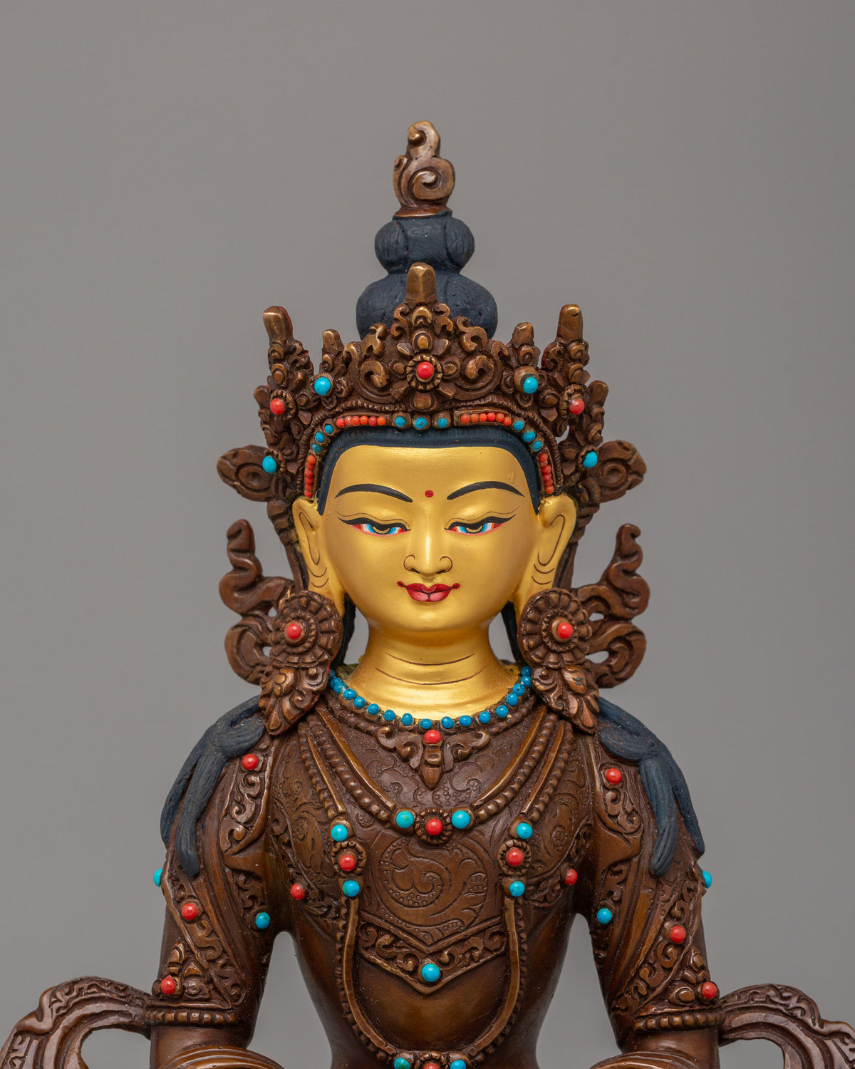 Handmade Altar Amitayus Statue | The Buddha of Infinite Life
