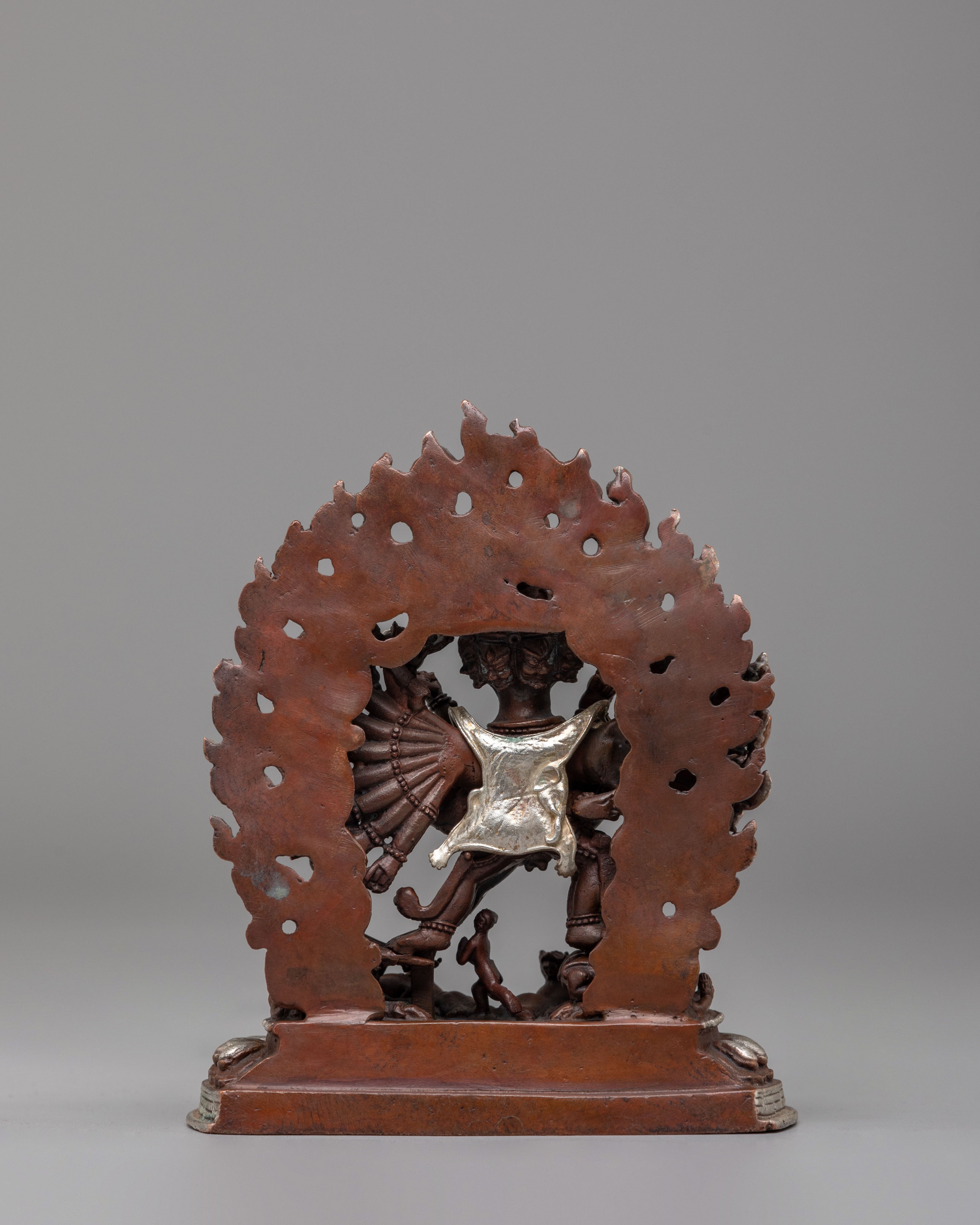 Tantric Yamantaka Protector Statue | Himalayan Buddhist Deity Art