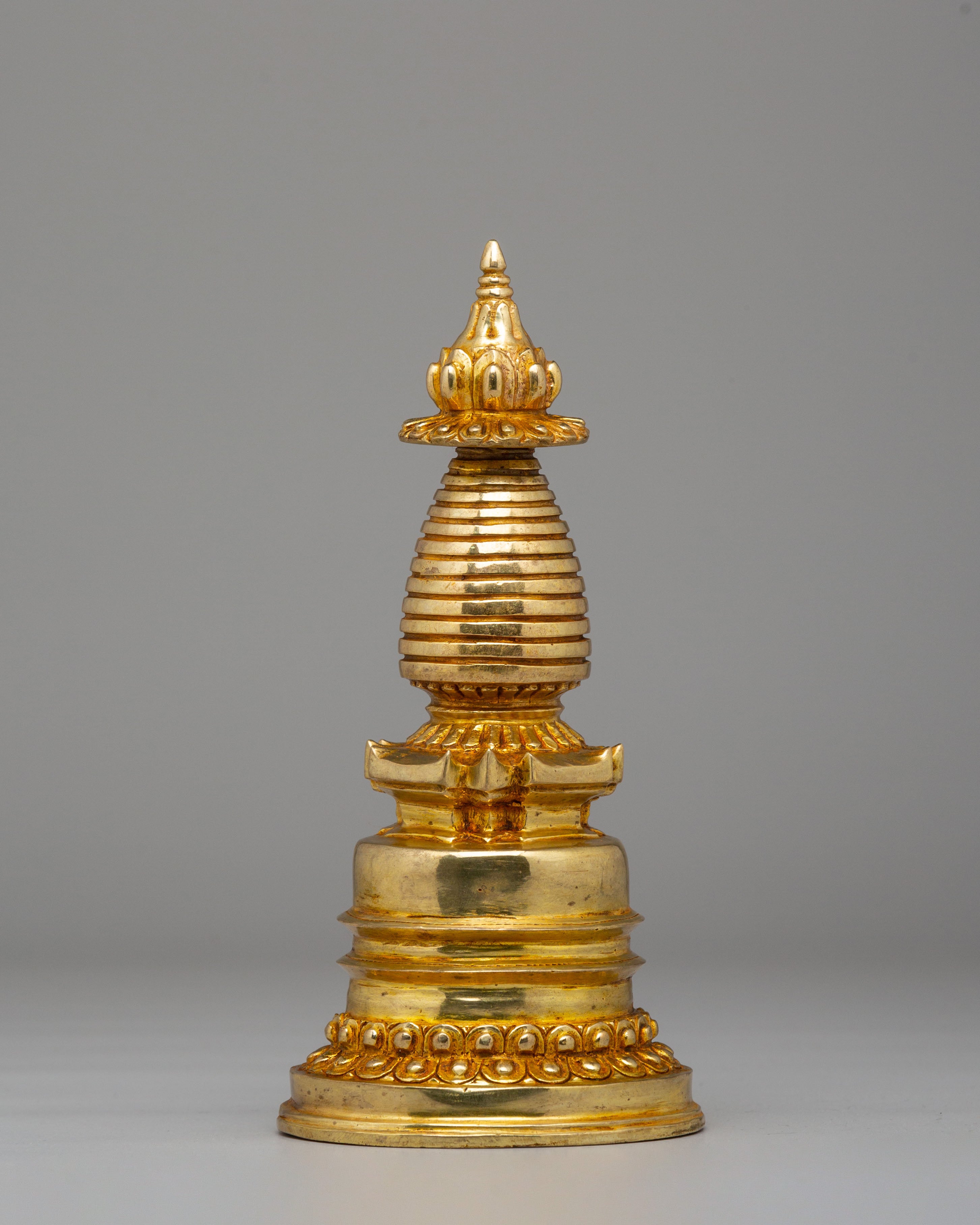 Handcrafted Ritual Kadampa Stupa | Tibetan Buddhist Art