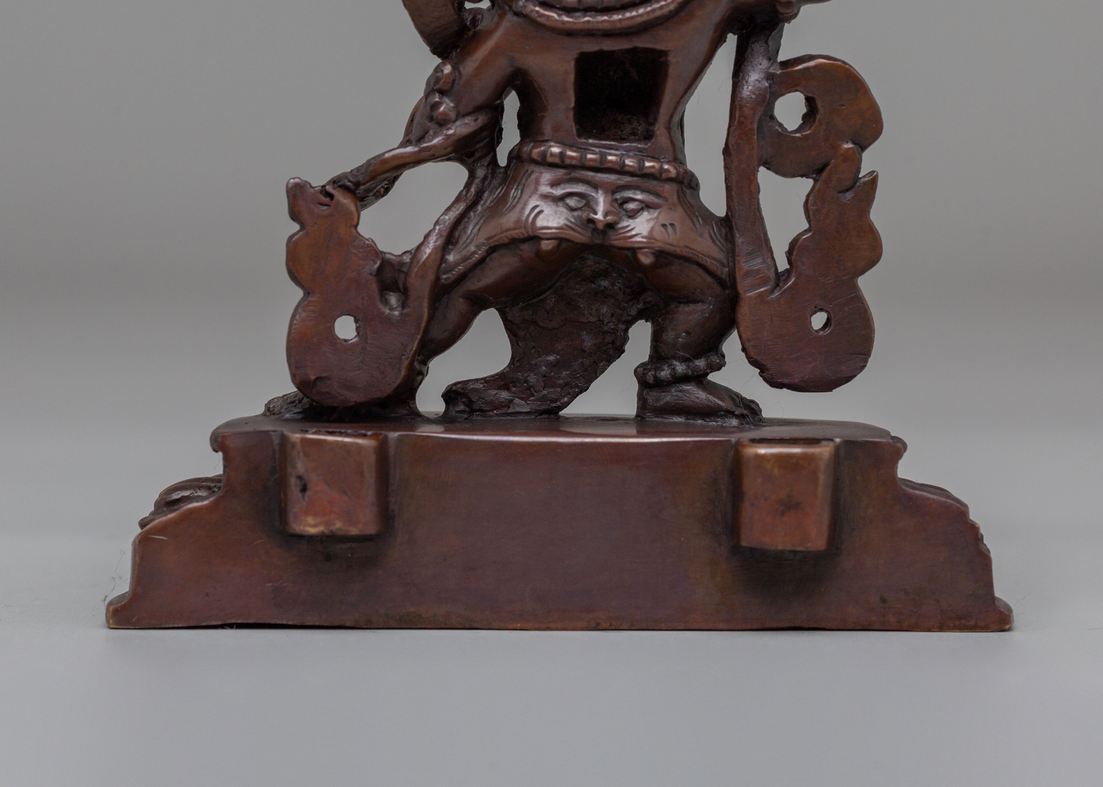 Spiritual Vajrapani Protection Statue | Tibetan Protector Deity