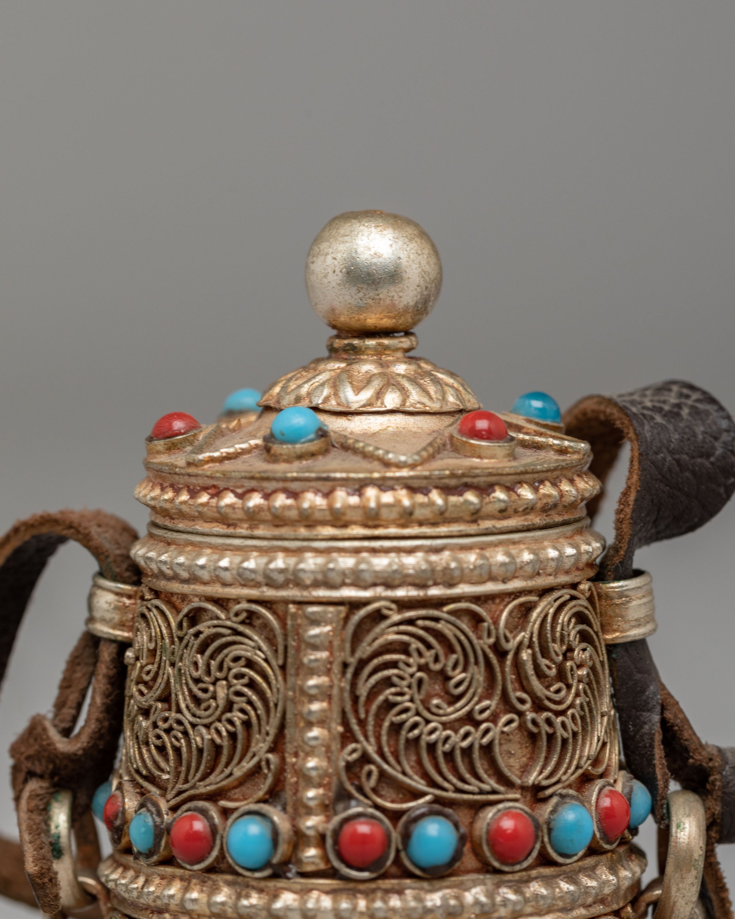 Mana Offering Vessel | Gemstone Silver Ritual Vessel