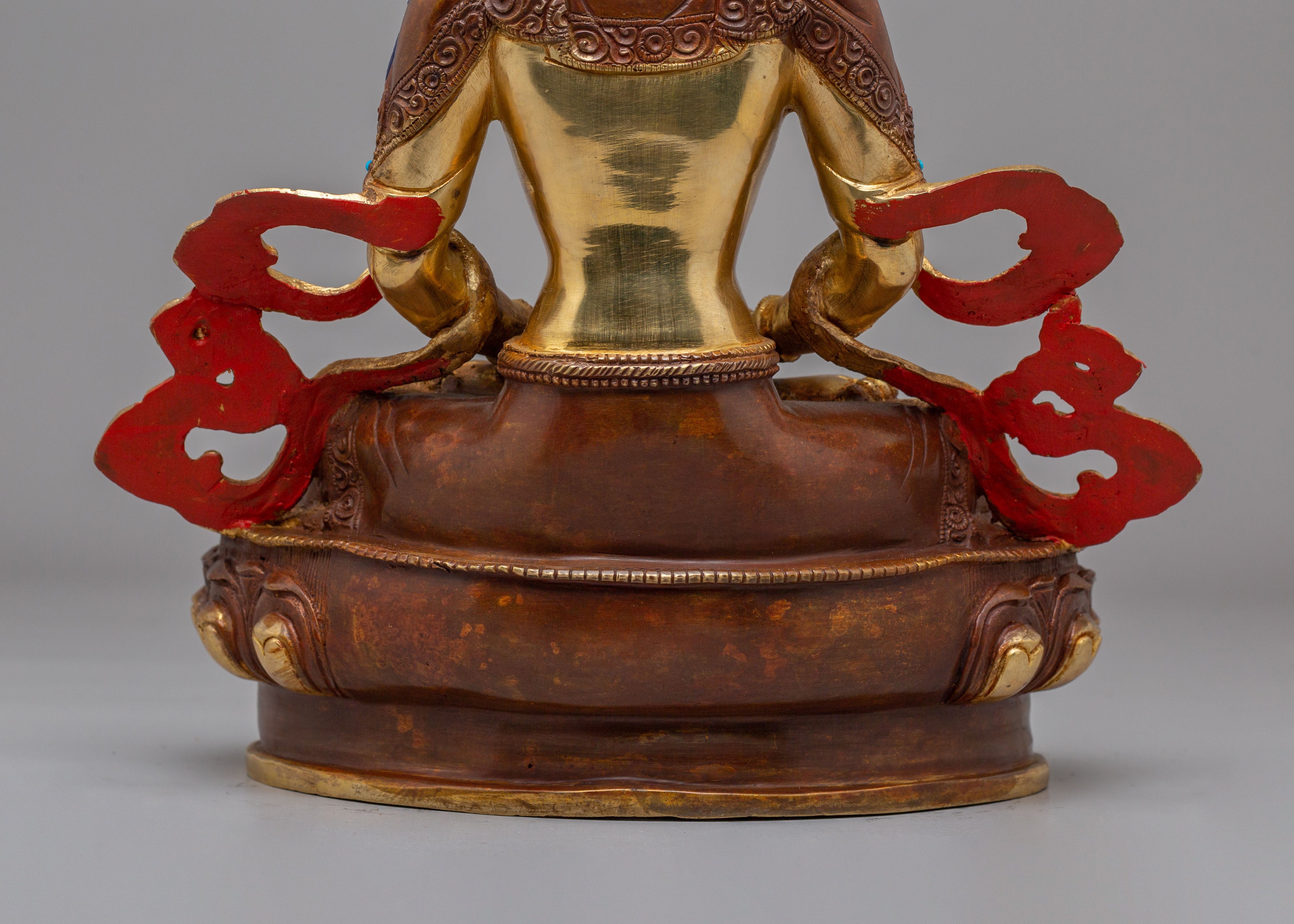 Sacred Amitayus Buddha Statue | Tibetan Long Life Buddha Sculpture