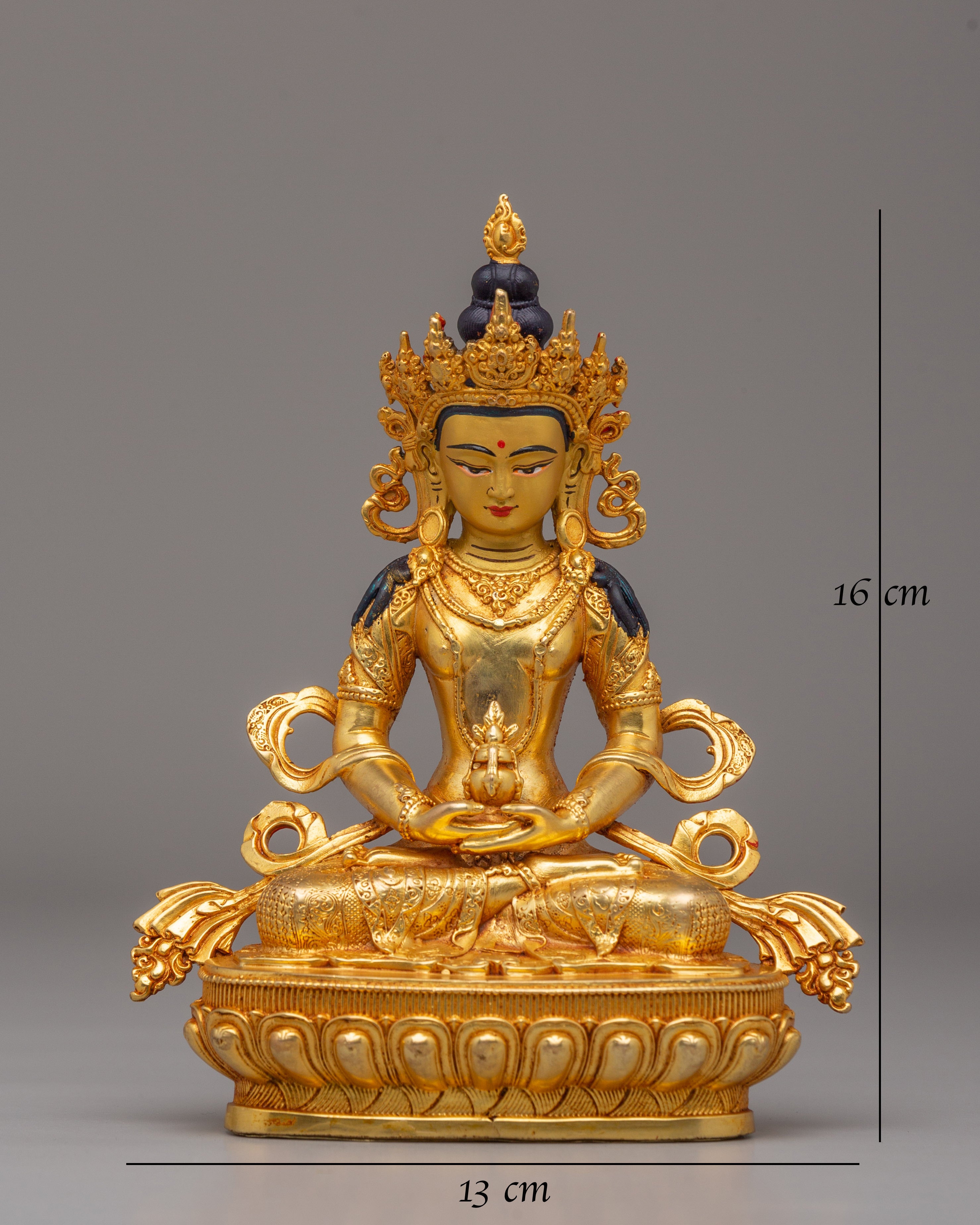 Handmade Buddhist Amitayus Statue | Symbol of Infinite Life