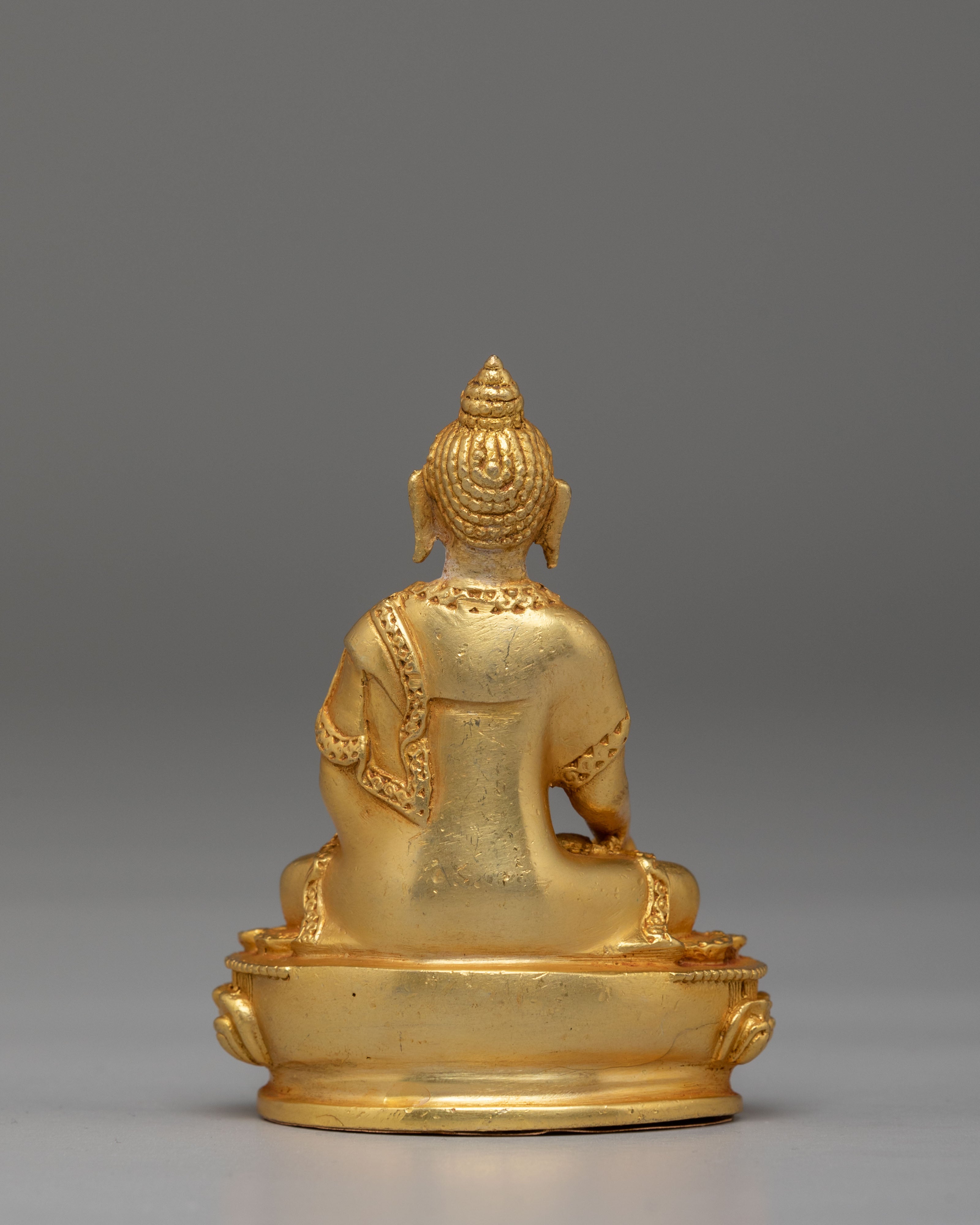 Handcrafted Two Buddha Set | Shakyamuni & Amitabha Buddha Figurines