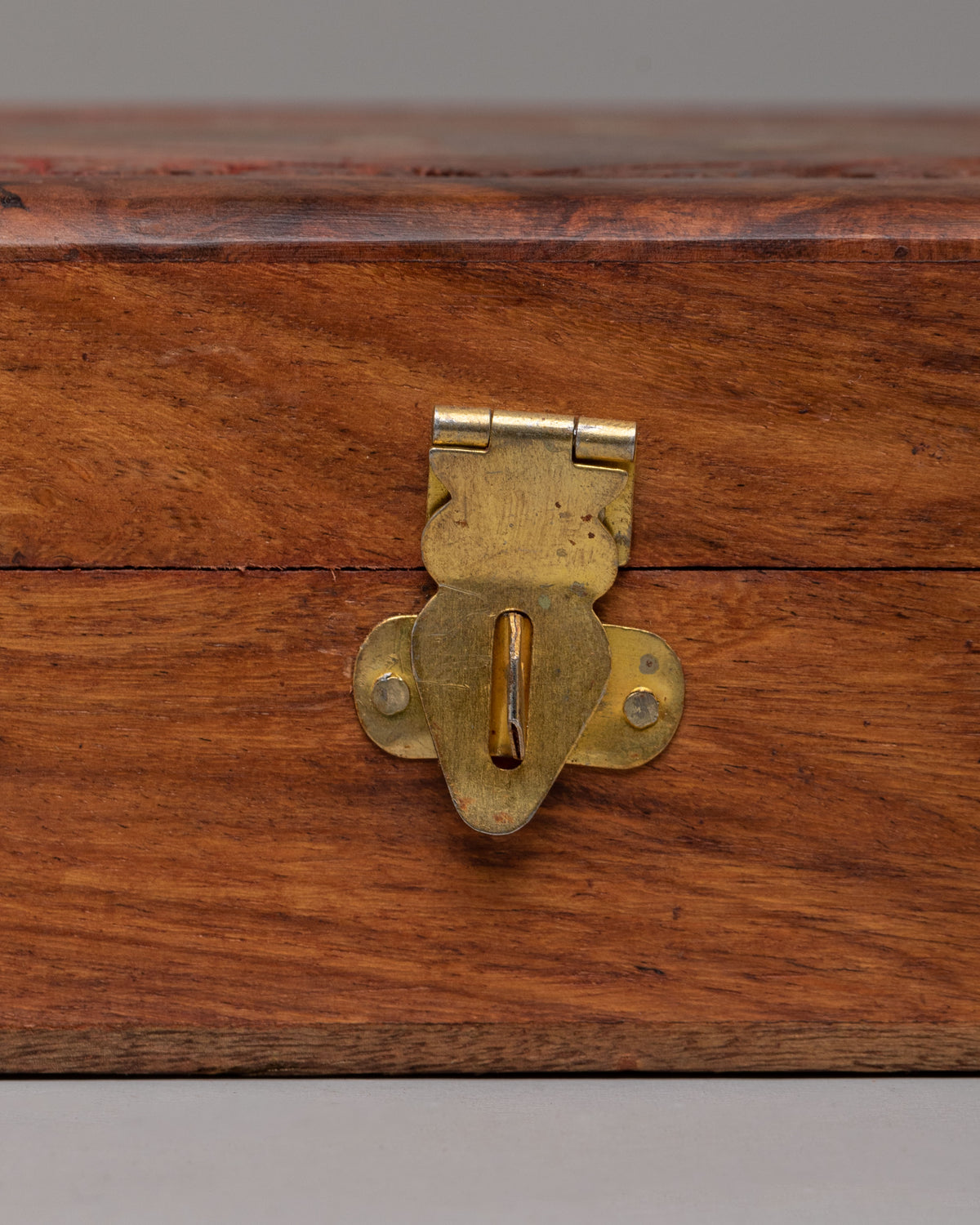 Tibetan Jewelry Treasure Box | Handcrafted Wooden Storage Box
