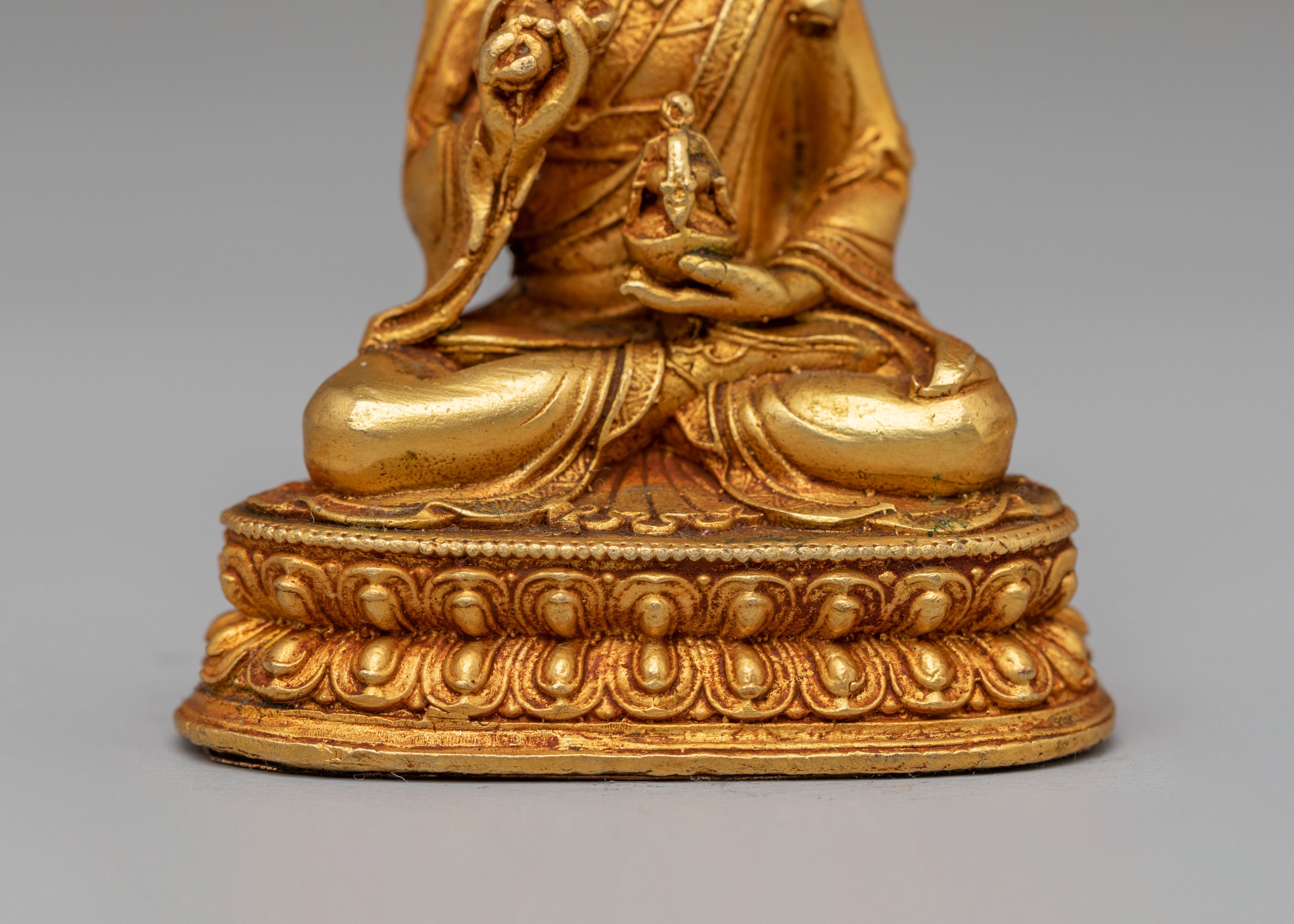 Ceremonial Tsokye Dorje Shrine Sculpture | Tibetan Spiritual Decor