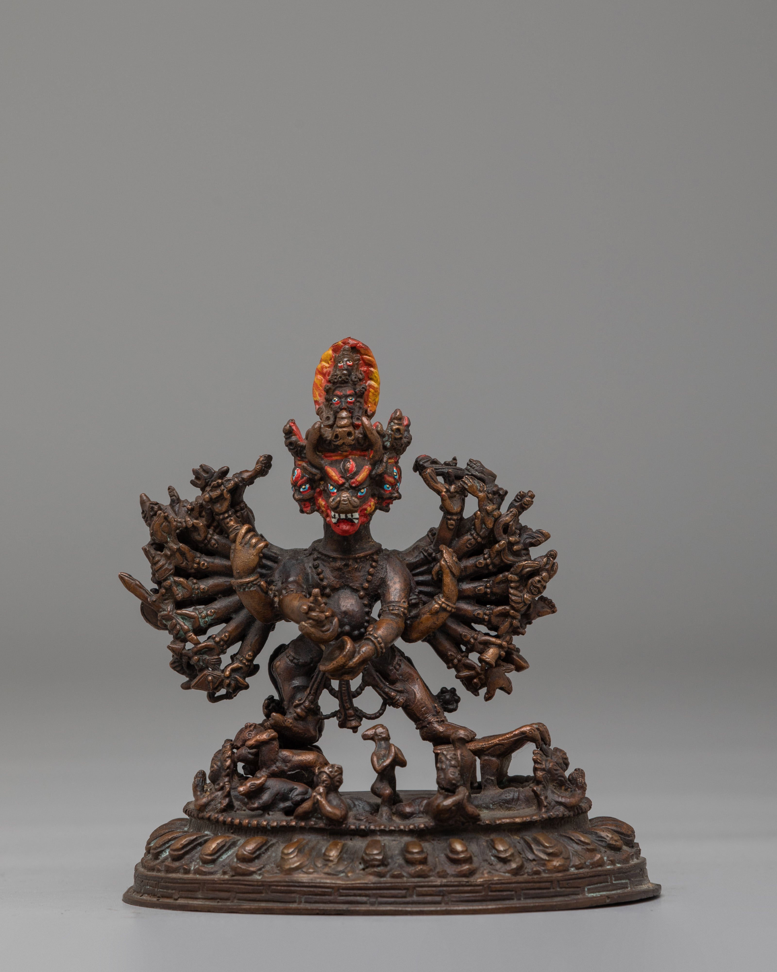 Yamantaka Statue for Protection | Wrathful Protector Deity