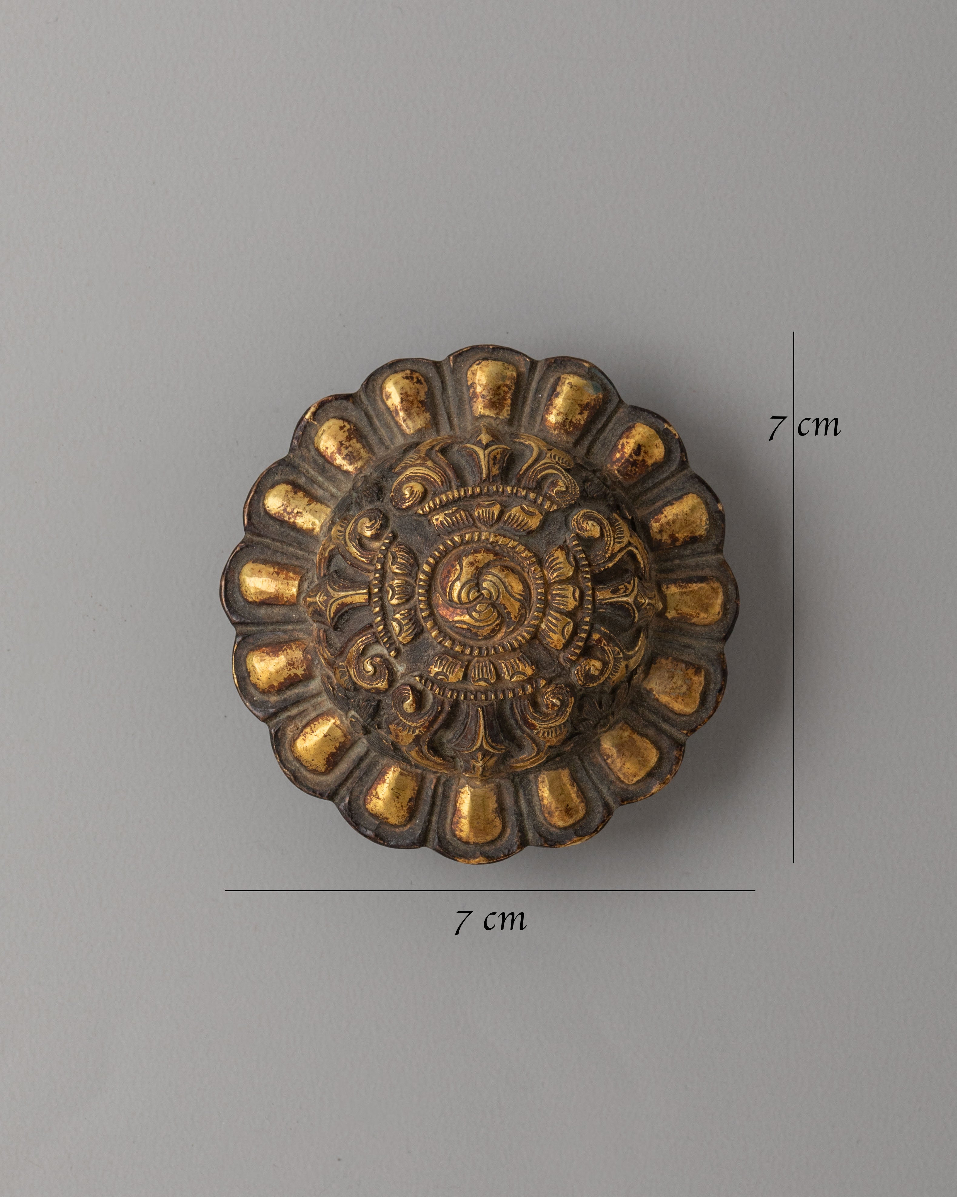 Traditional Belt Buckle | Handcrafted Tibetan Artwork