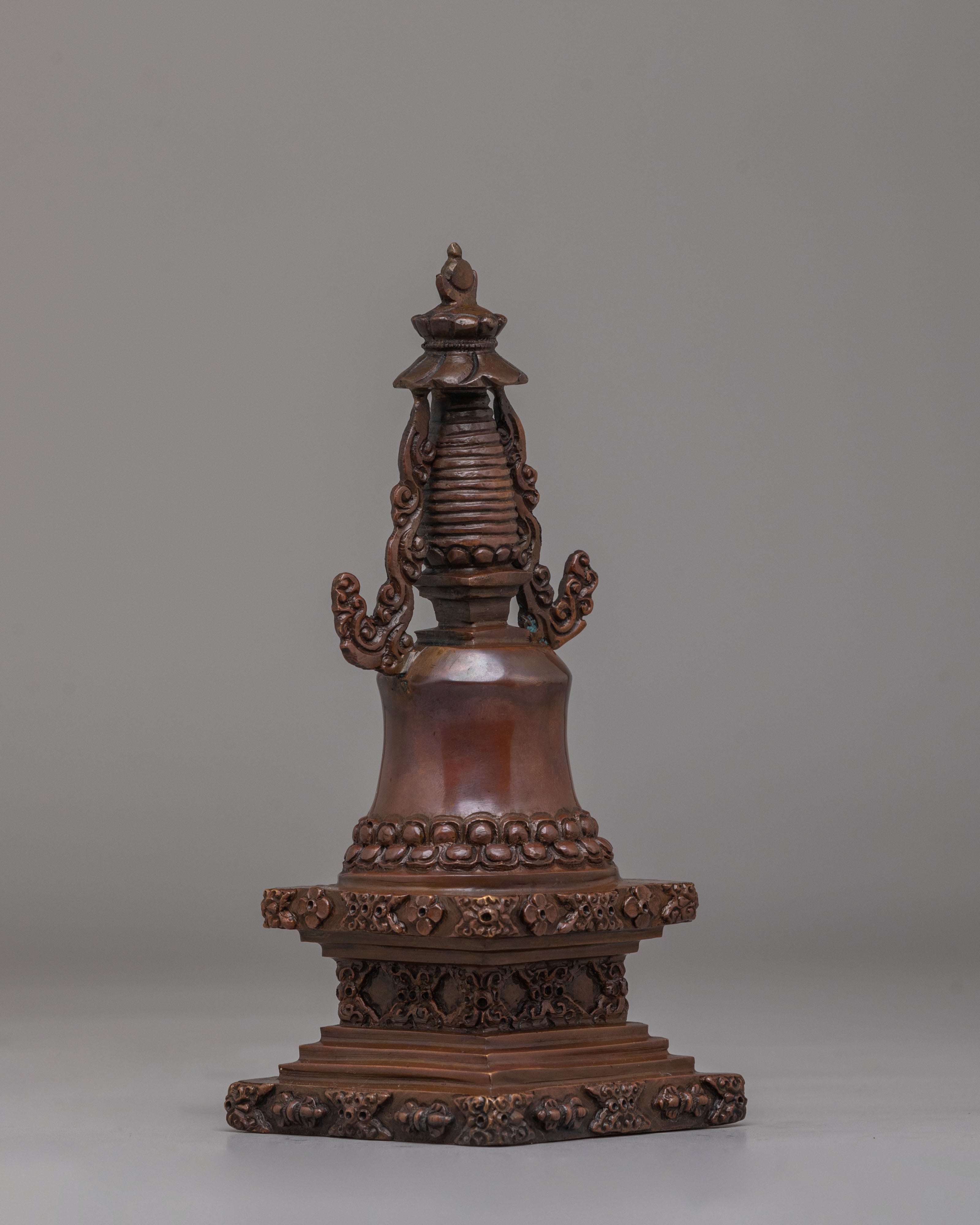 Sacred Parinirvana Stupa | Symbolizing Buddha's Supreme Enlightenment