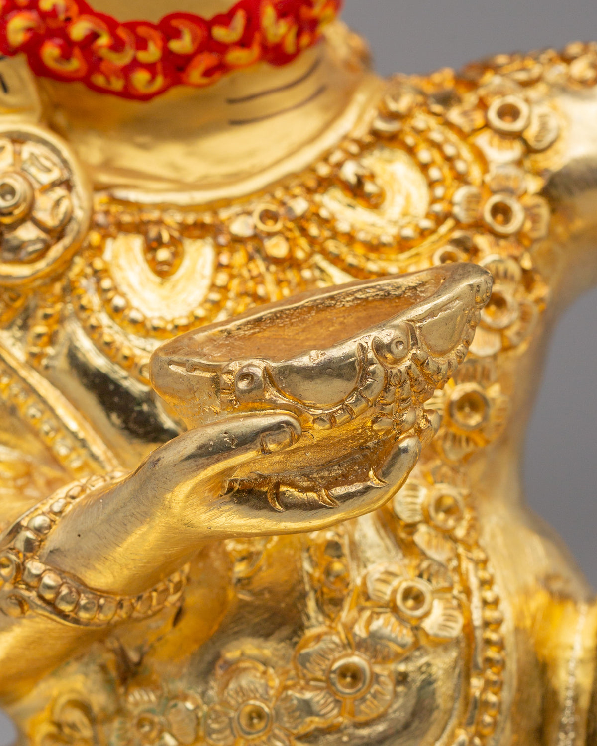 Himalayan Buddhist Master Statue | Tibetan Spiritual Art