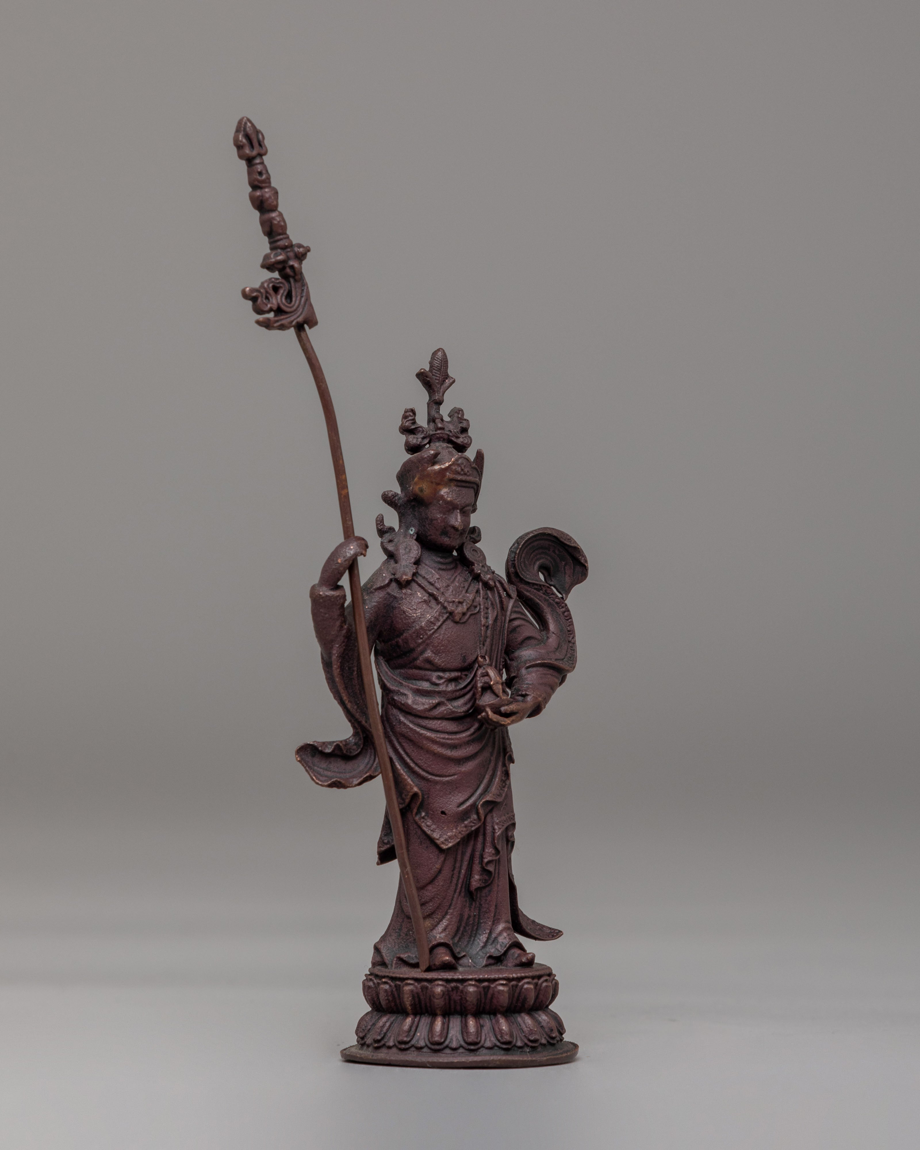 Dancing Guru Rinpoche Statue | Handcrafted Figurine for Meditation & Rituals