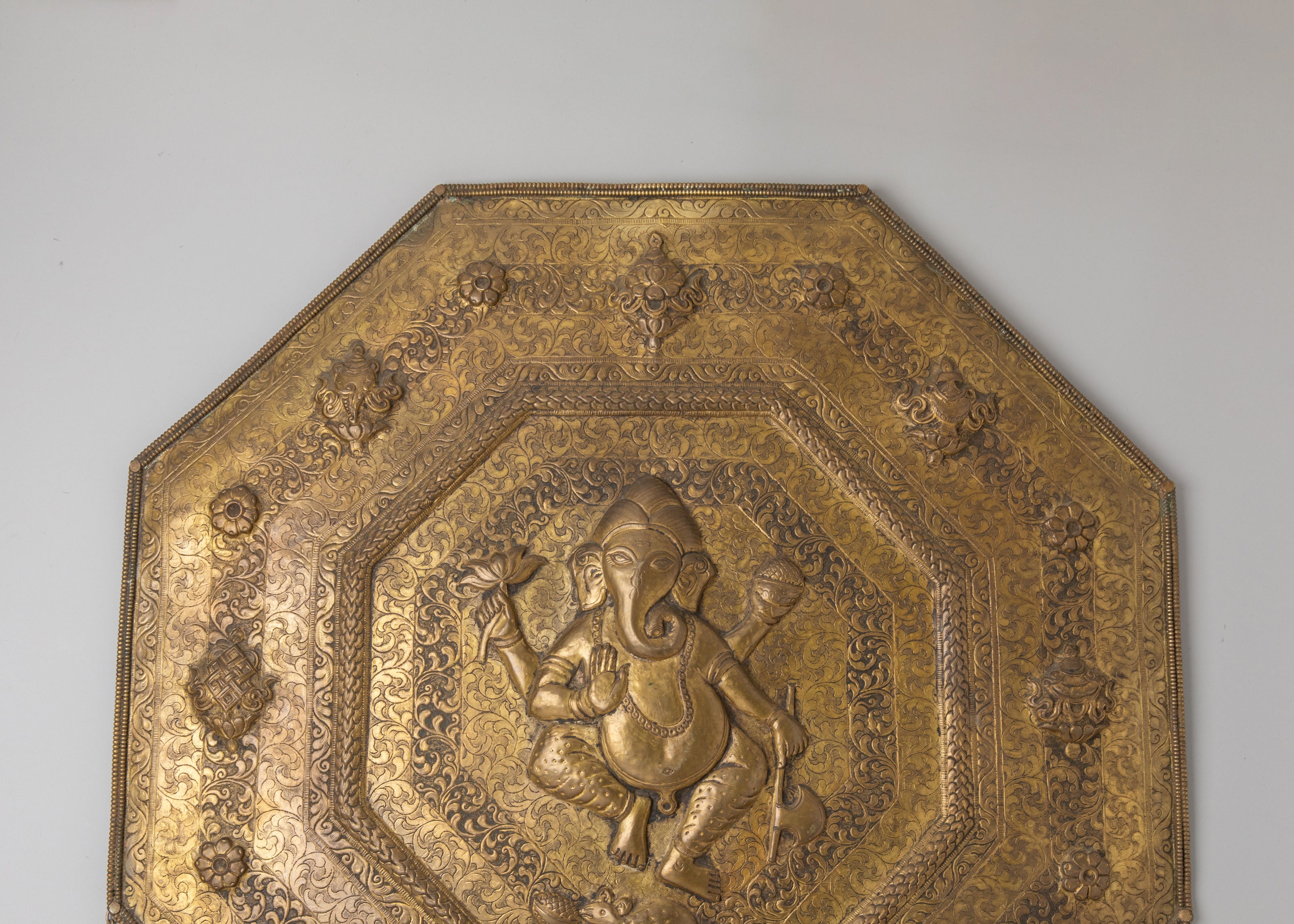 Traditional Altar Ganesha Wall Hanging | Spiritual Home Decor