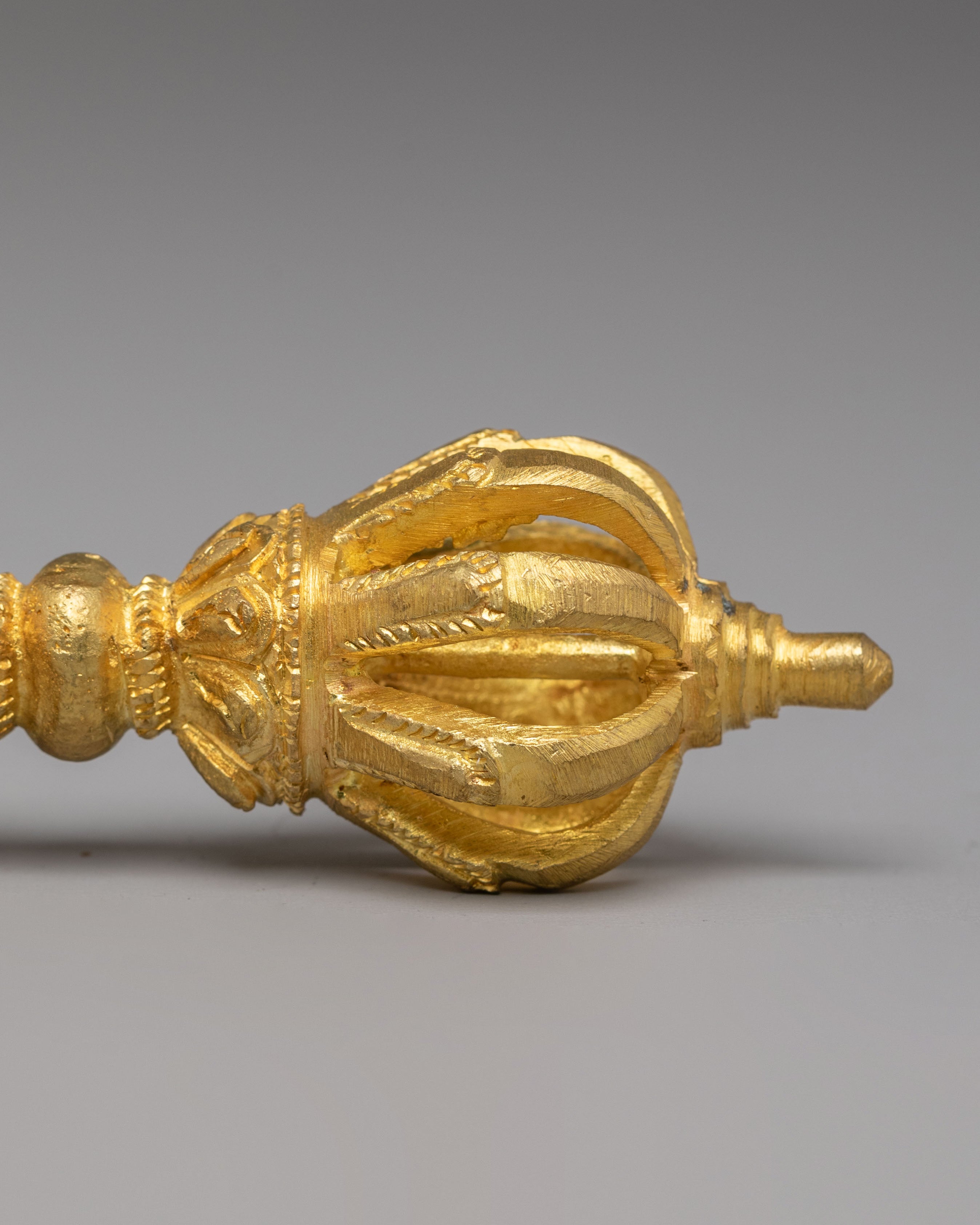 Buddhist Ceremonial Vajra and Bell | Spiritual Ritual Tools for Meditation