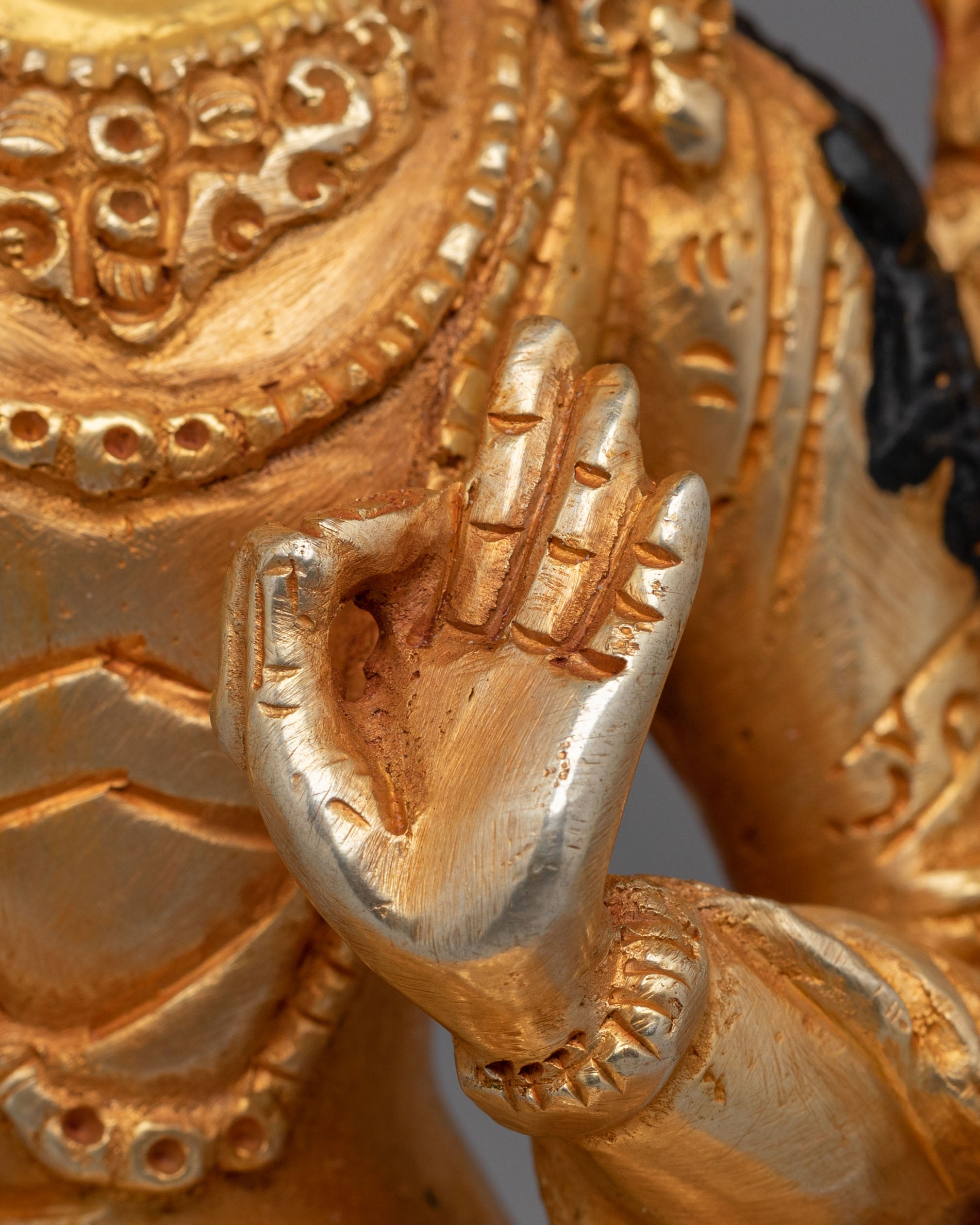 Bodhisattva of Transcendent Manjushri Statue | Wisdom Deity Statue