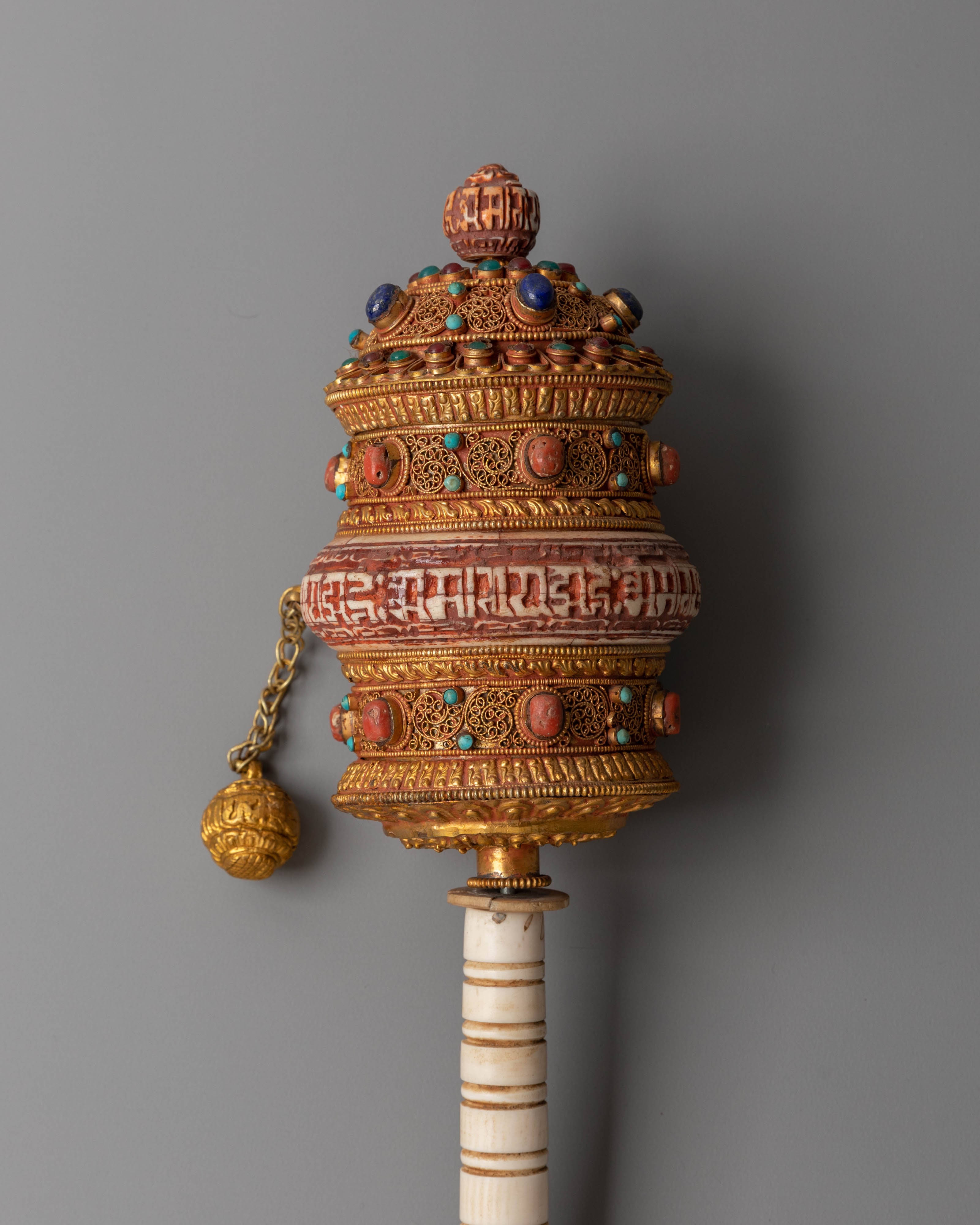 Spinning Tibetan Prayer Wheel | Meditation Tool