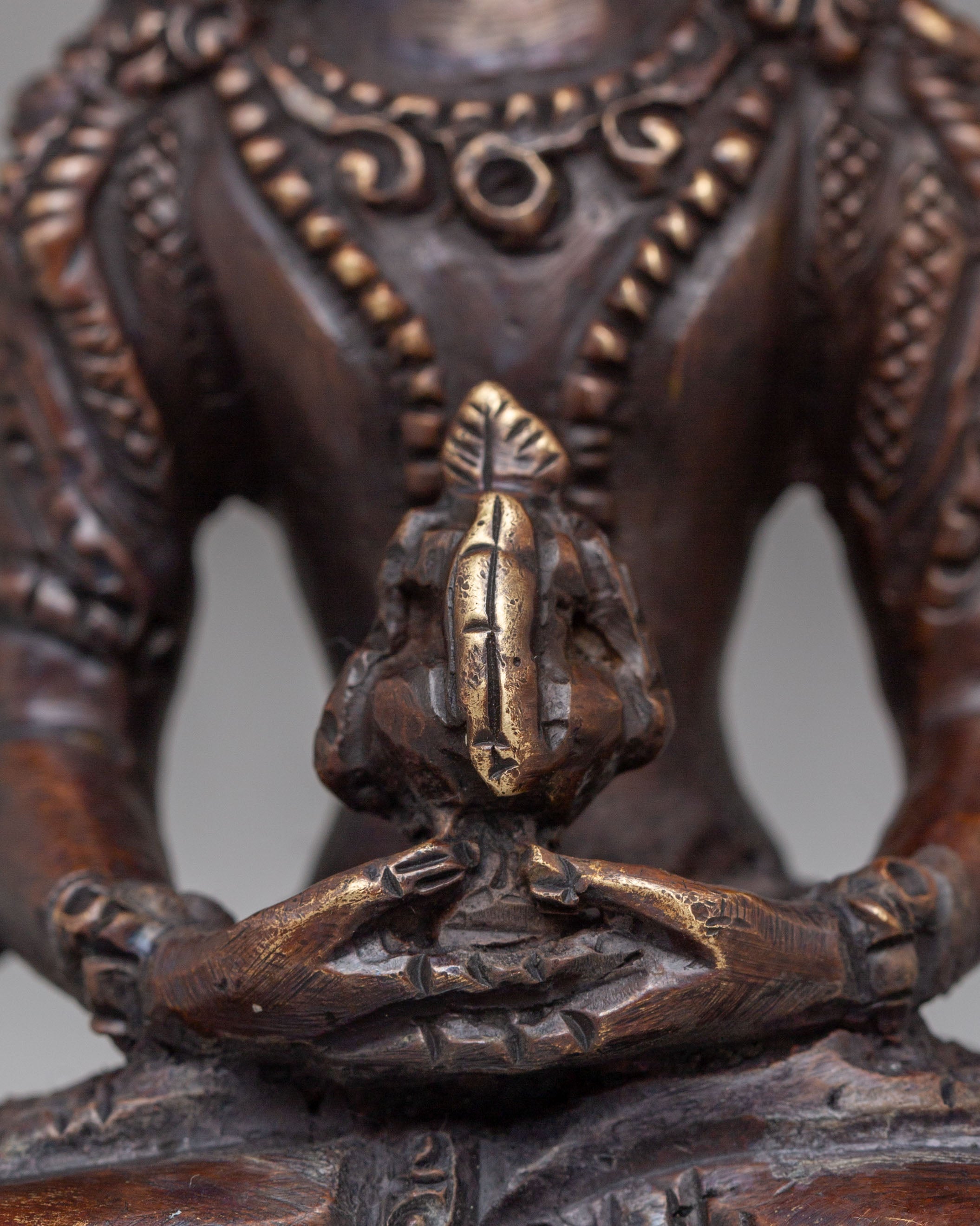 Sacred Tibetan Amitayus Buddha Statue | Symbol of Longevity