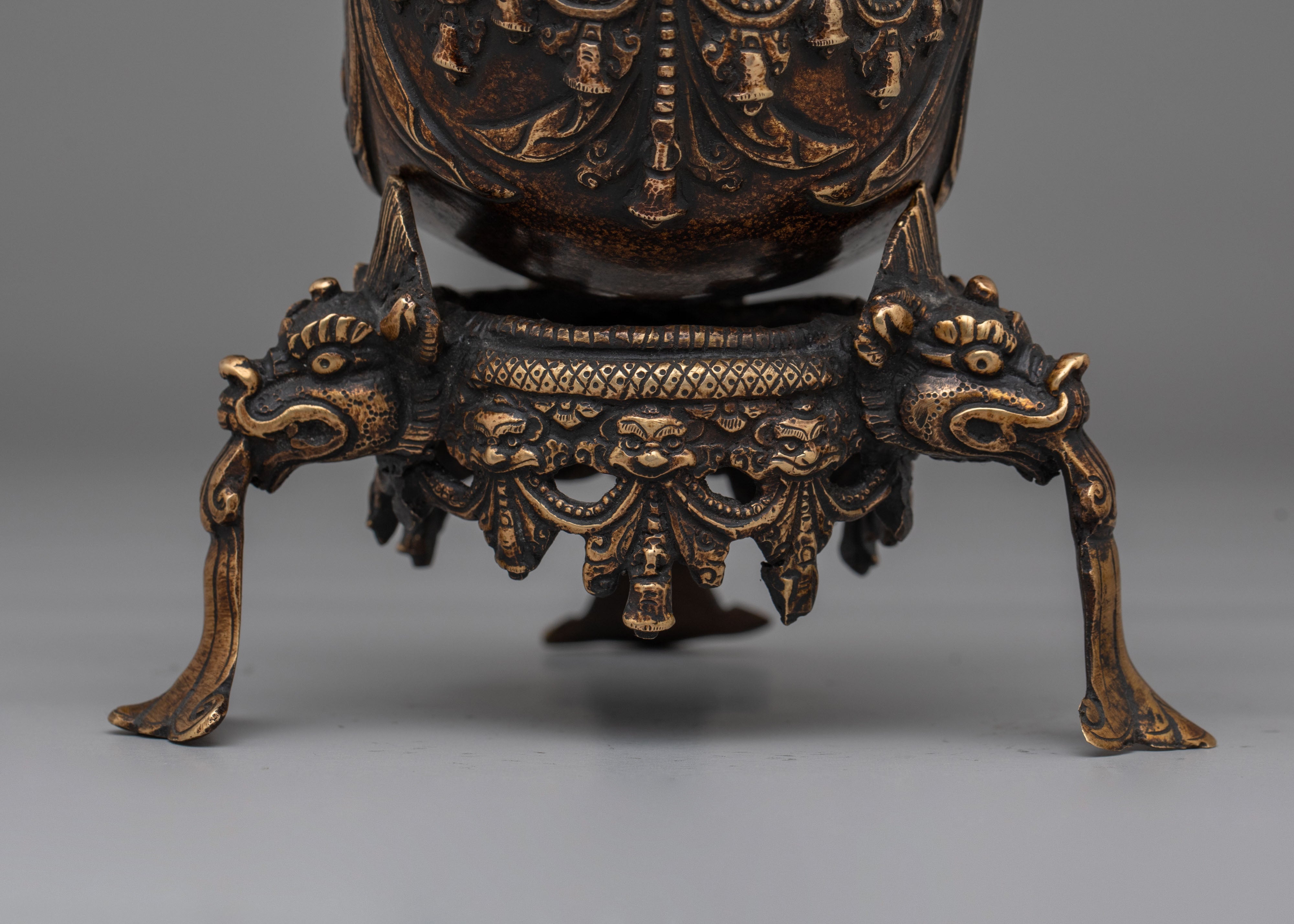 Handcrafted Kapala for Ritual | Tibetan Skull Cup (REMAKE POSSIBLE )