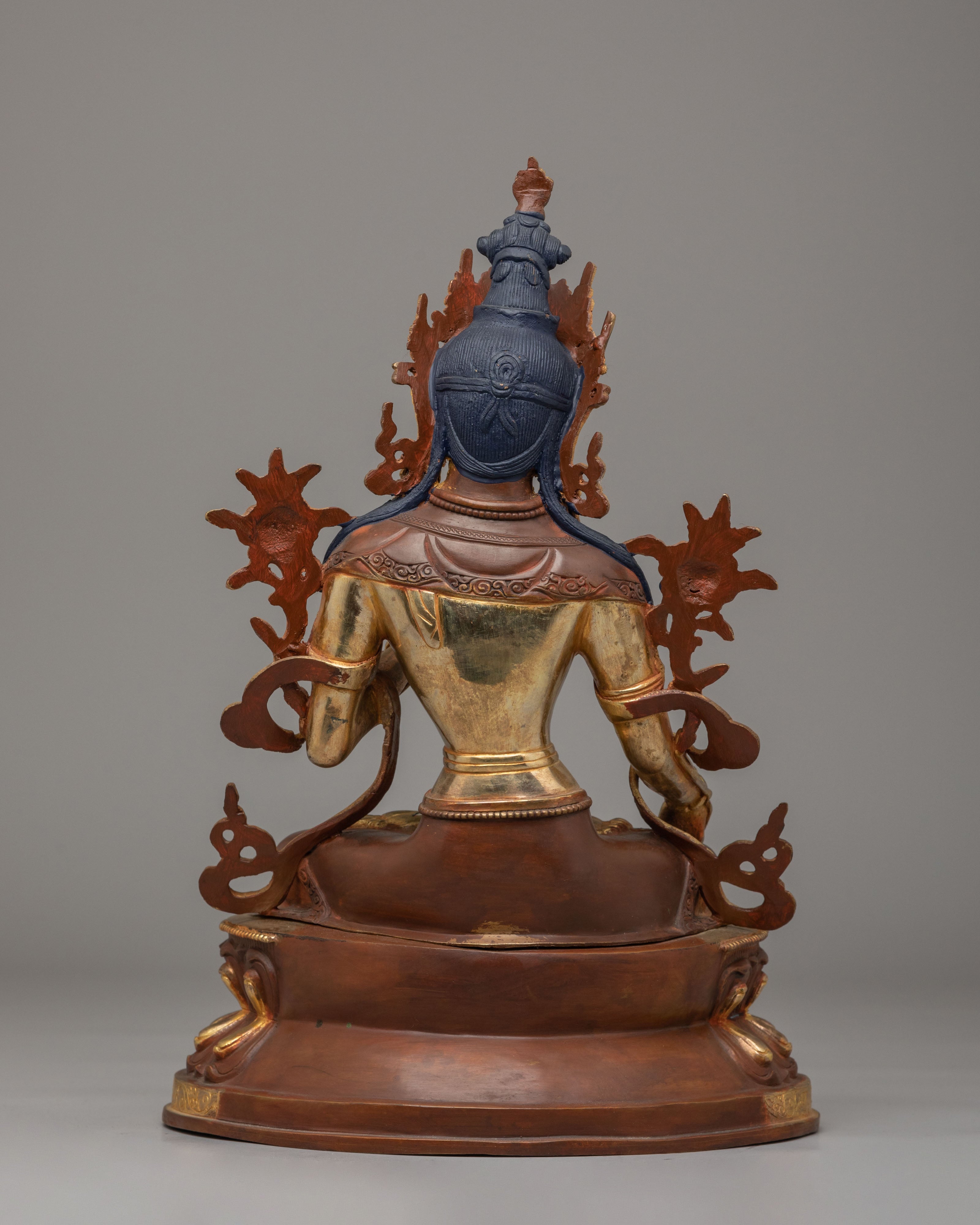 Tibetan White Tara Healing Sculpture | Spiritual Healing Statue