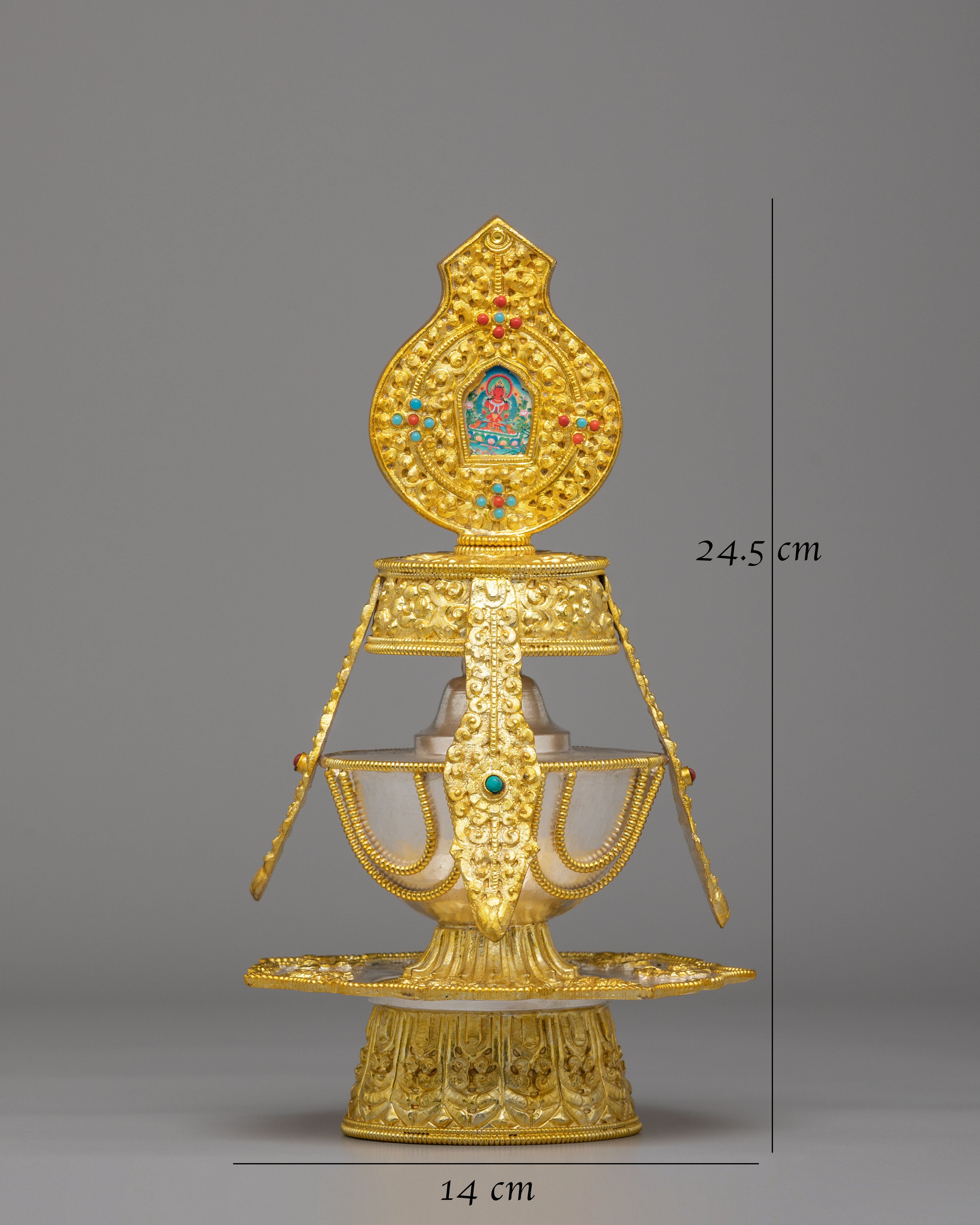 Traditional Long Life Vase | Symbolizing Longevity and Spiritual Blessings