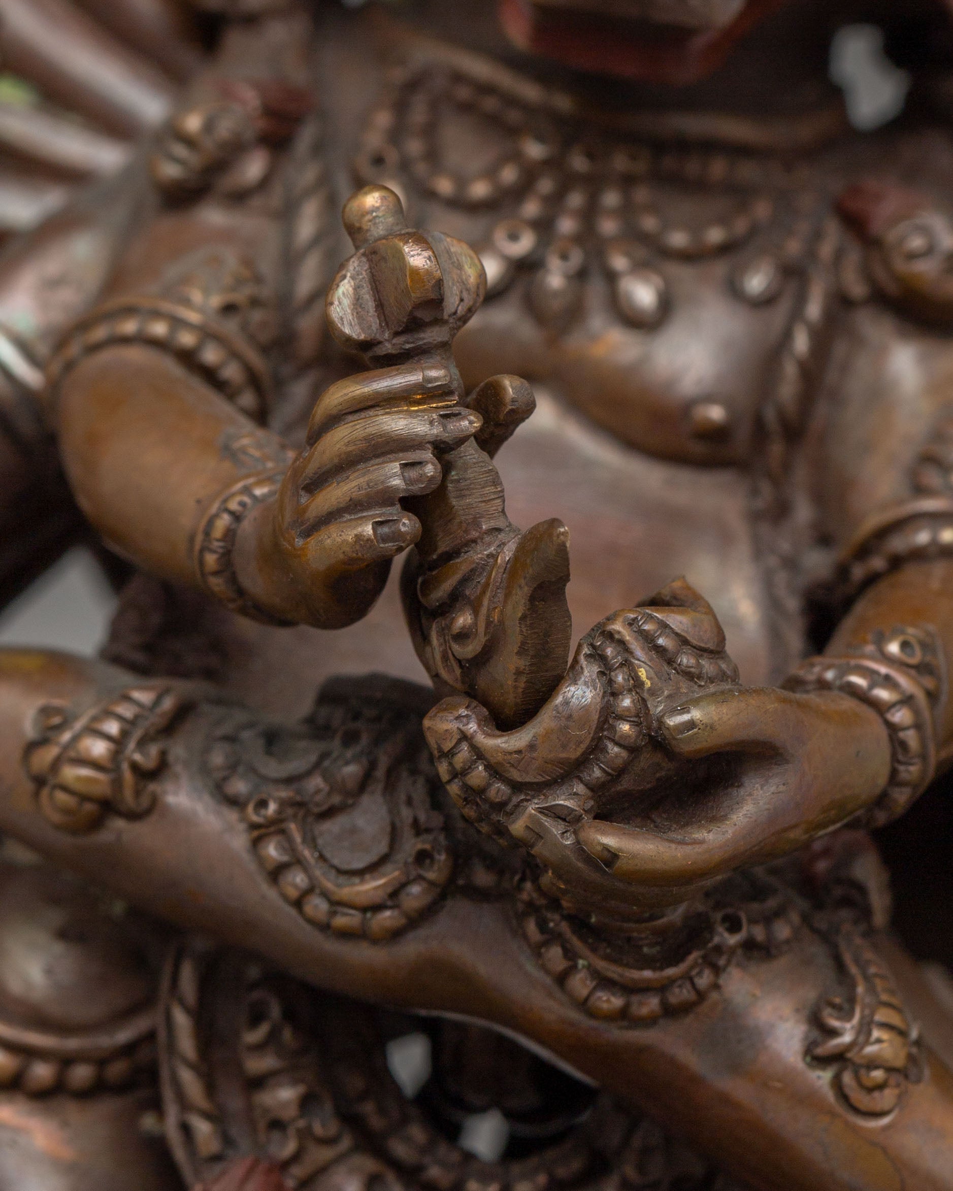 Spiritual Yamantaka Protective Deity Statue | Wrathful Deity Sculpture