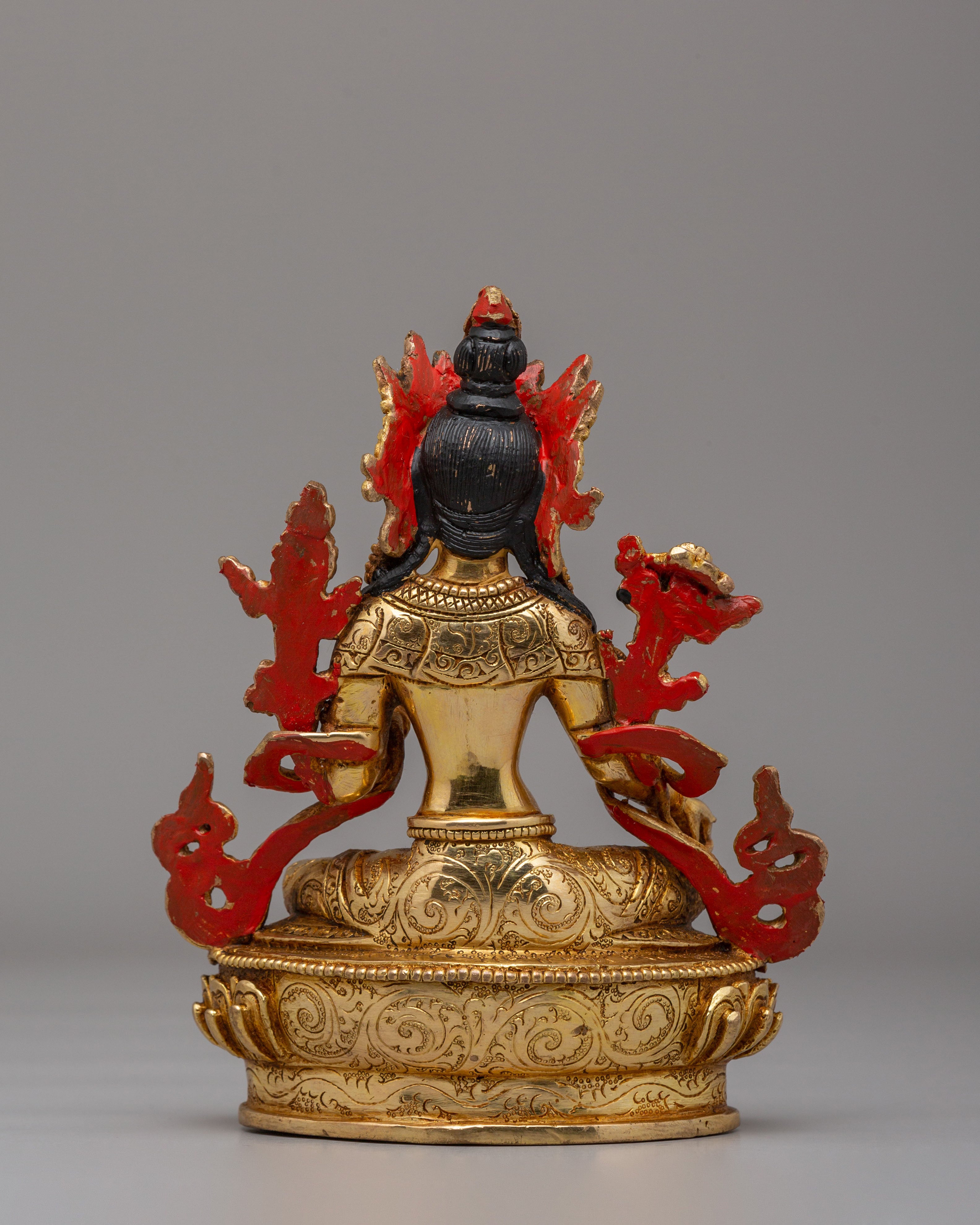 Green Tara Compassion Deity Statue | Symbol of Protection and Healing