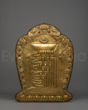 Tibetan Kalachakra Mandala Wall Hanging | Traditional Buddhist Decor