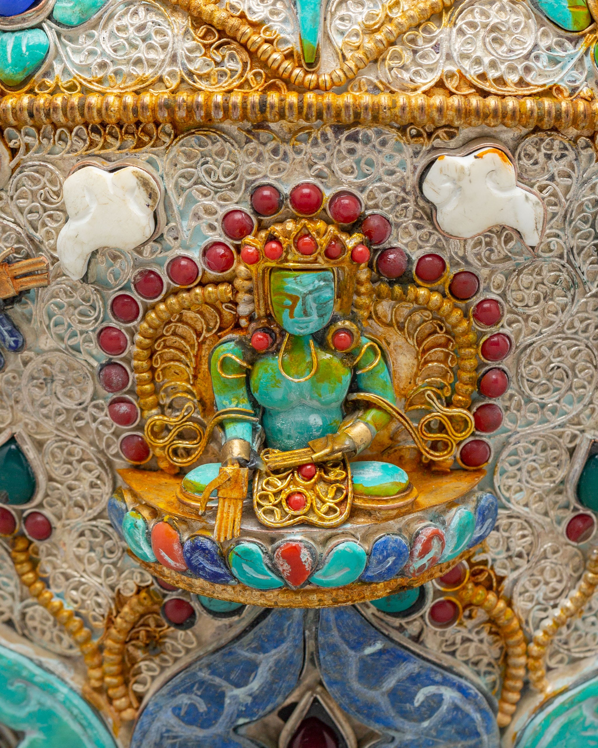 Spiritual Ritual Rice Pot | Sacred Offering Pot for Ceremonies & Blessings