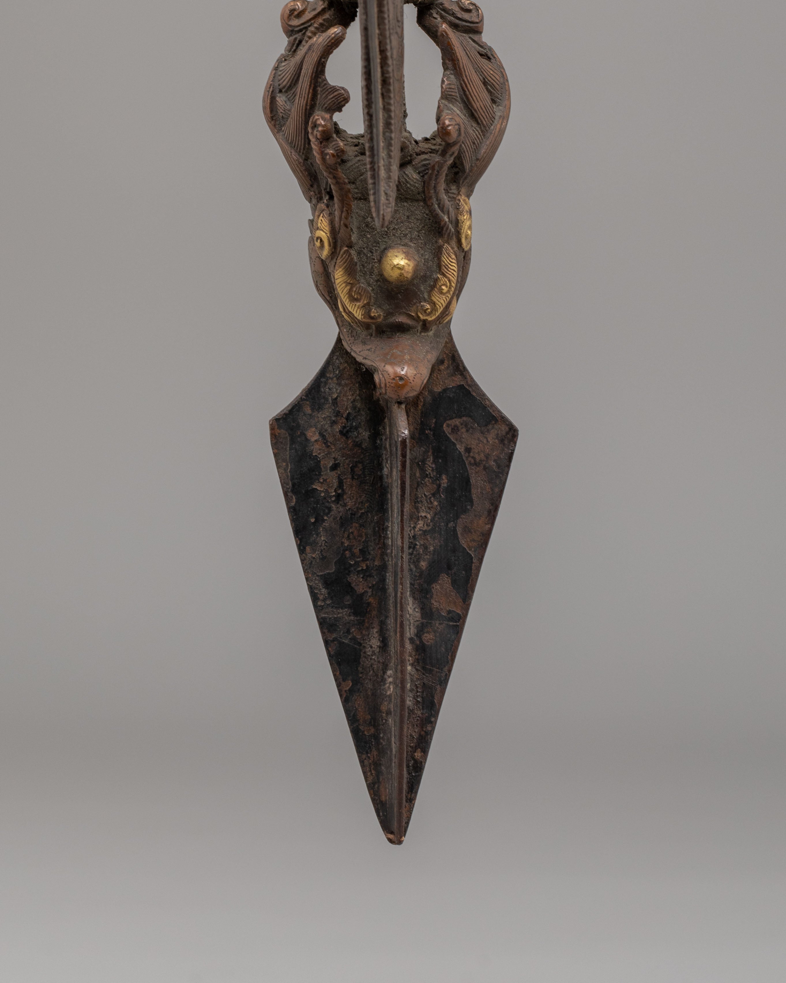 Handcrafted Hayagriva Ritual Phurba | Tibetan Buddhist Ritual Dagger