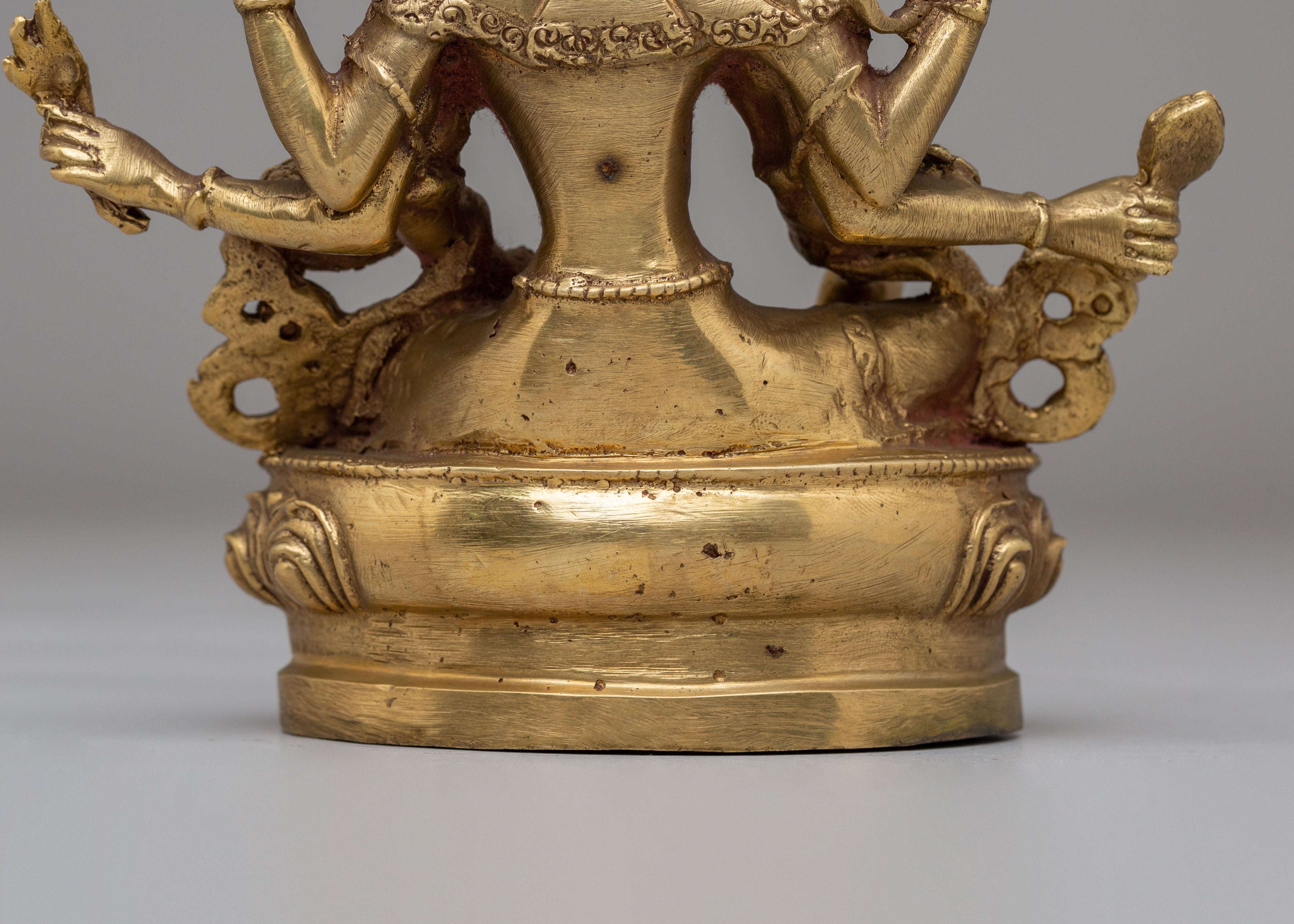Tibetan Vasudhara Statue | The Wealth Deity