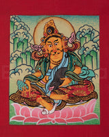Dzambhala Thangka for Locket 