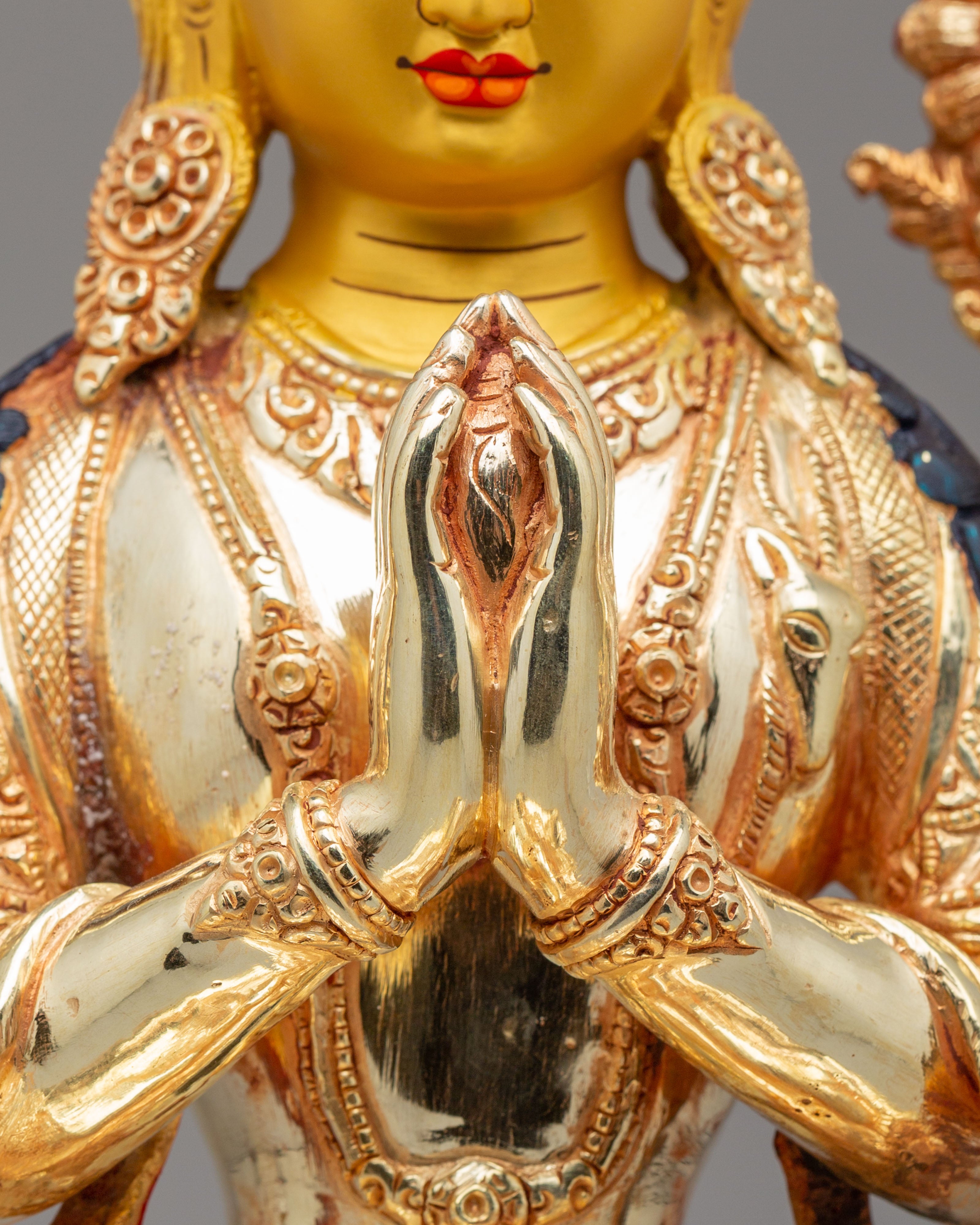 Spiritual Avalokiteshvara Chenrezig Statue | Compassion Deity Figurine