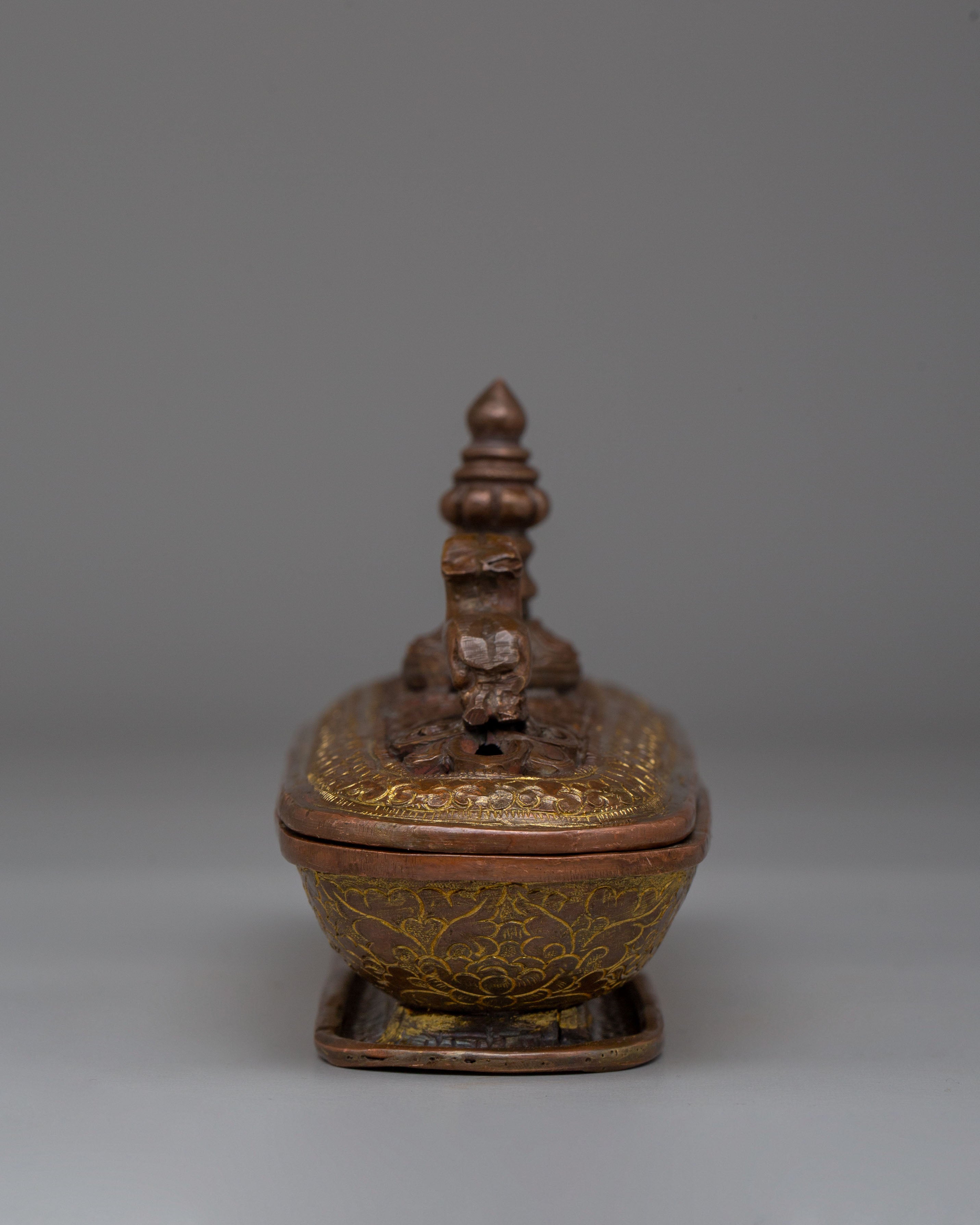 Sacred Altar Incense Burner | Handcrafted Tibetan Offering Ritual Tool