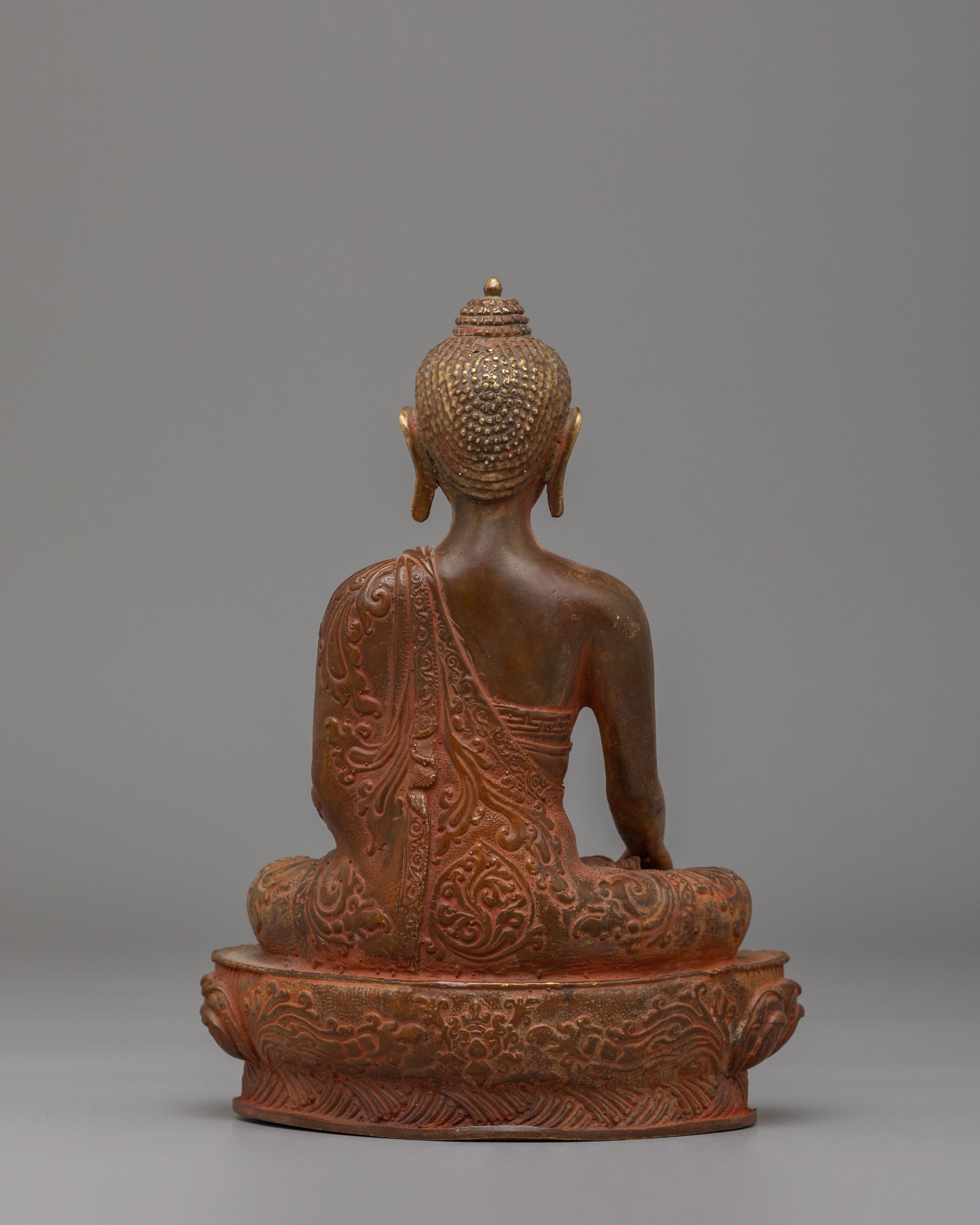 Tibetan Shakyamuni Buddha Divine Statue | Buddha for Spiritual Decor