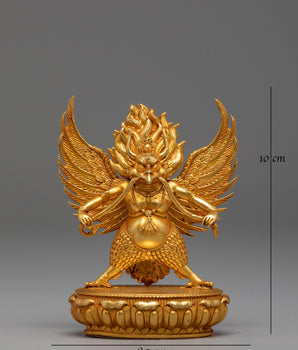 Handmade Mythical Garuda Statue | Himalayan Protective Deity