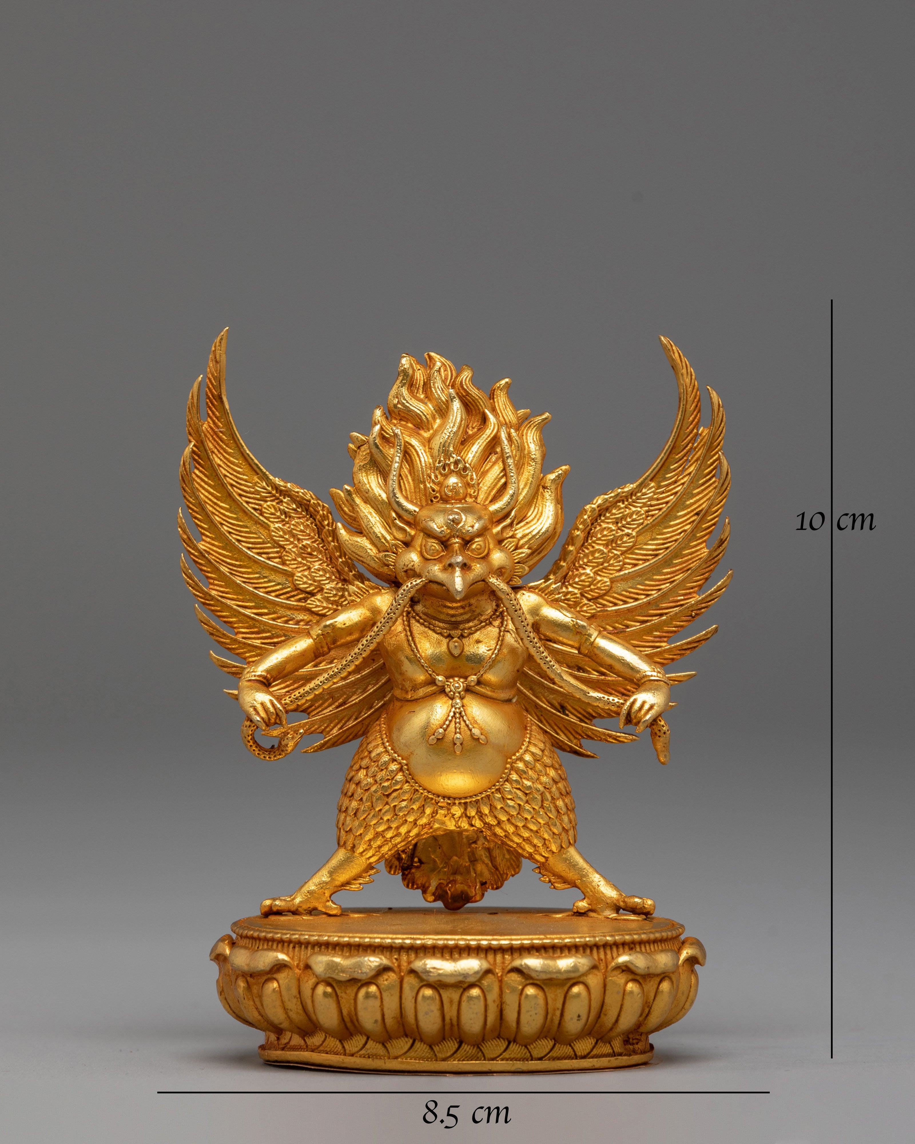 Handmade Mythical Garuda Statue | Himalayan Protective Deity