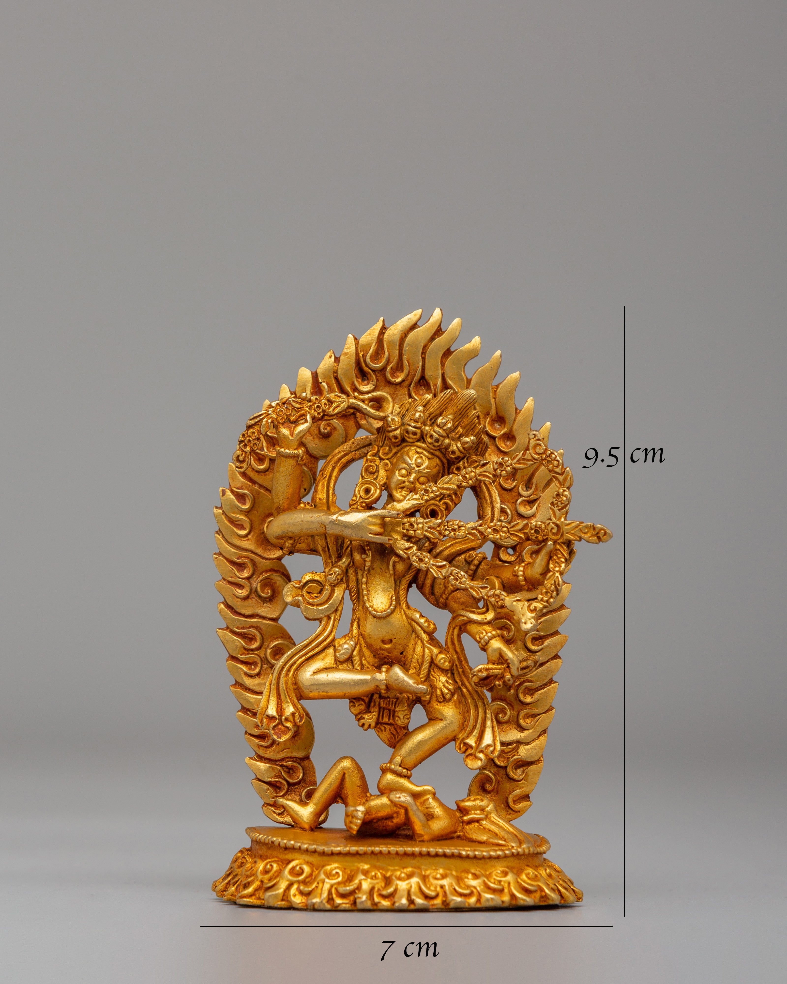Divine Dakini Kurukulla Statue | Tibetan Buddhist Goddess of Magnetism