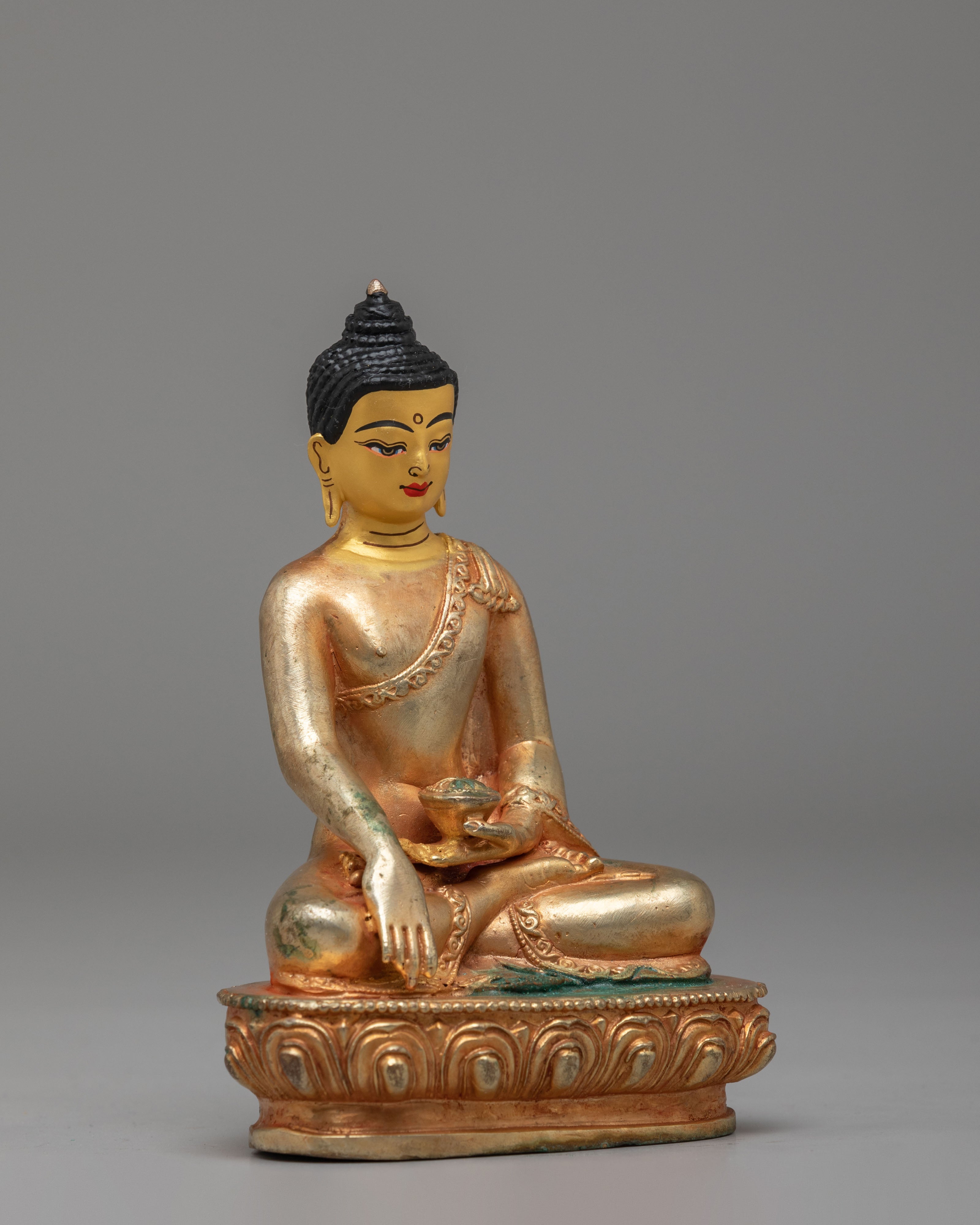 Handcrafted Shakyamuni Buddha Sculpture for Peace | Spiritual Decor