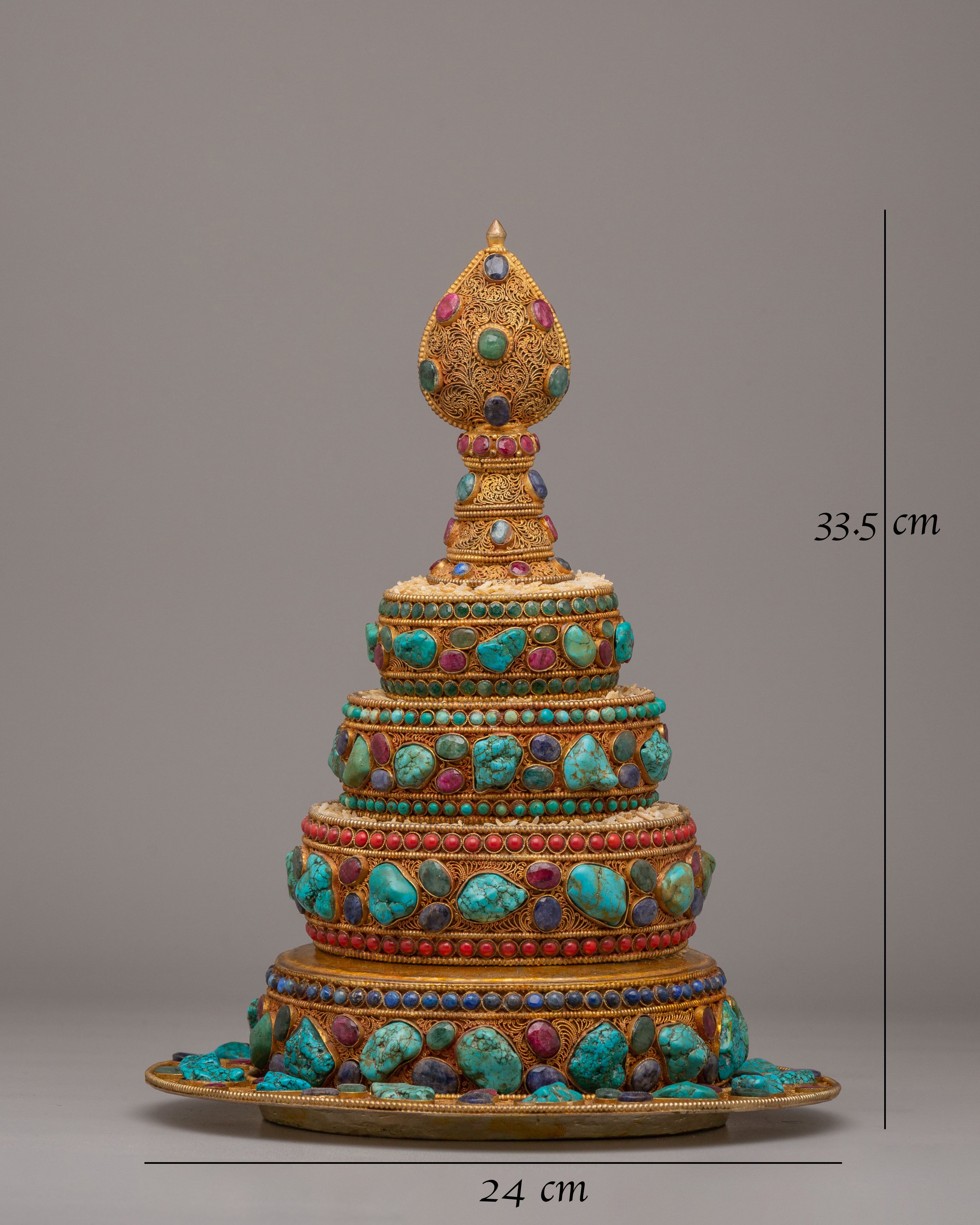 Sacred Decorative Mandala | Handcrafted Copper Art Piece