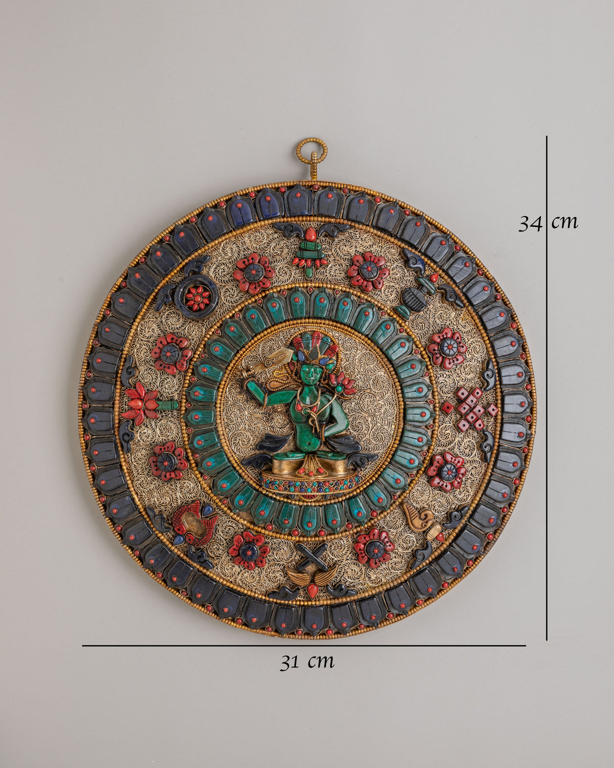 Traditional Manjushri Wall Decor | Spiritual Home Decor