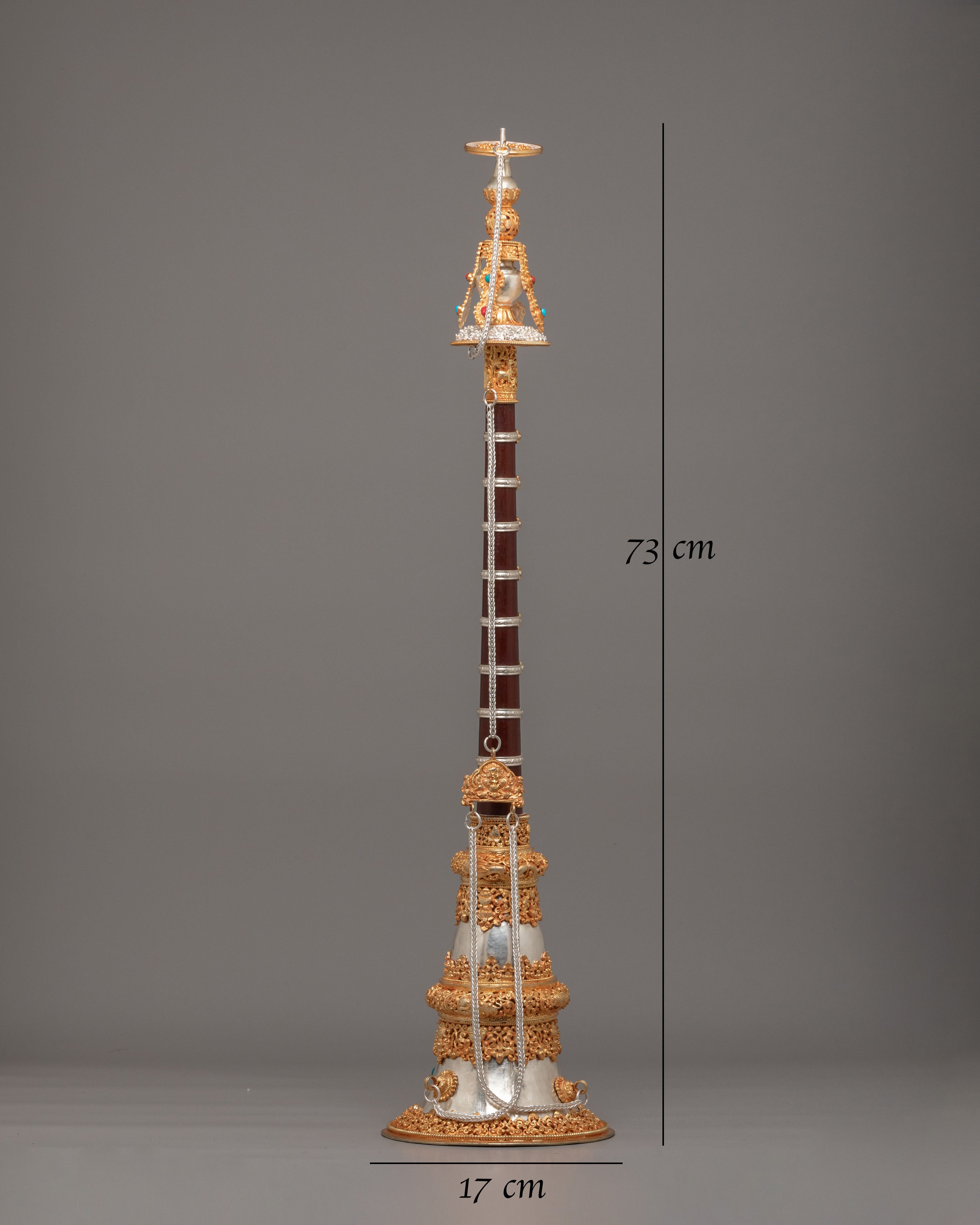 Buddhist Ritual Gyaling Set | Ritual Trumpet Set