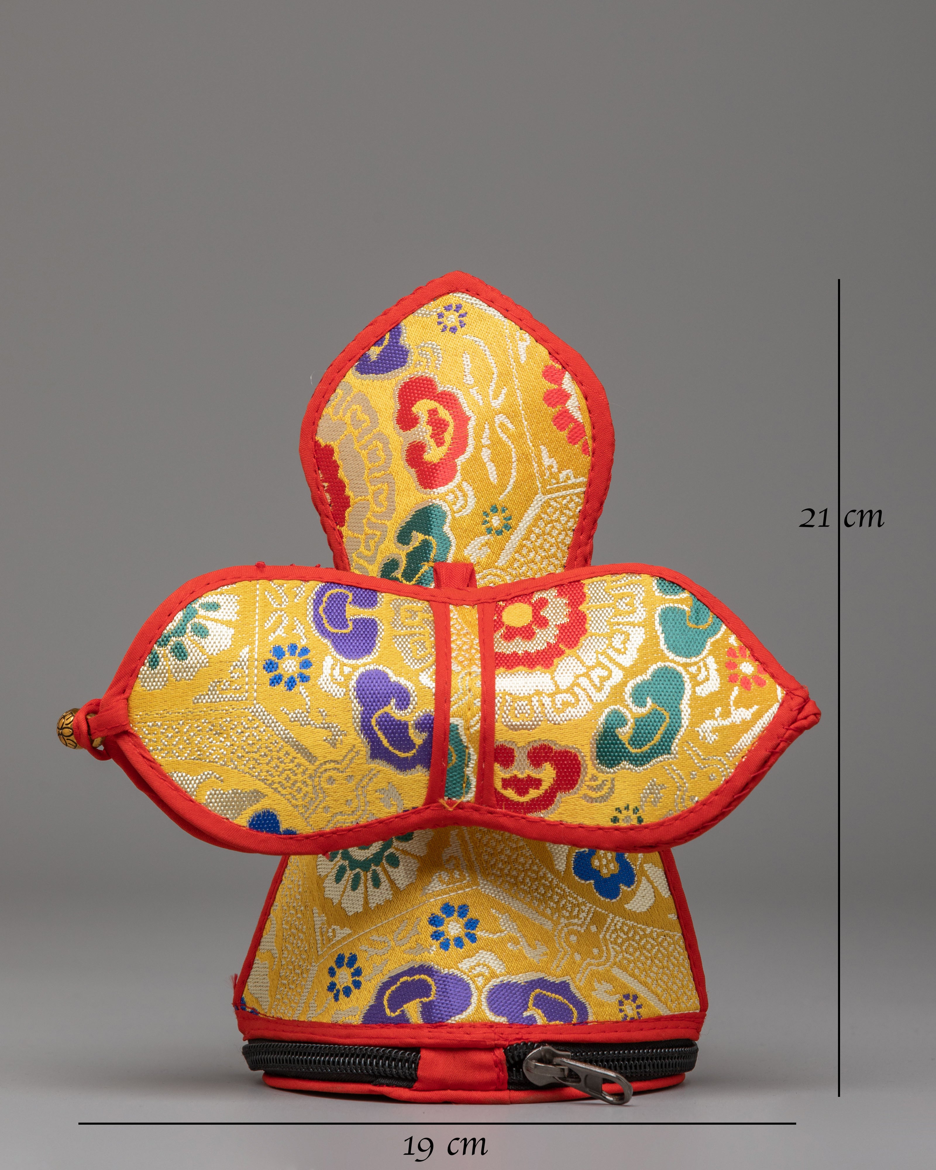 Handcrafted Tibetan Vajra & Bell Cover | Spiritual Protection